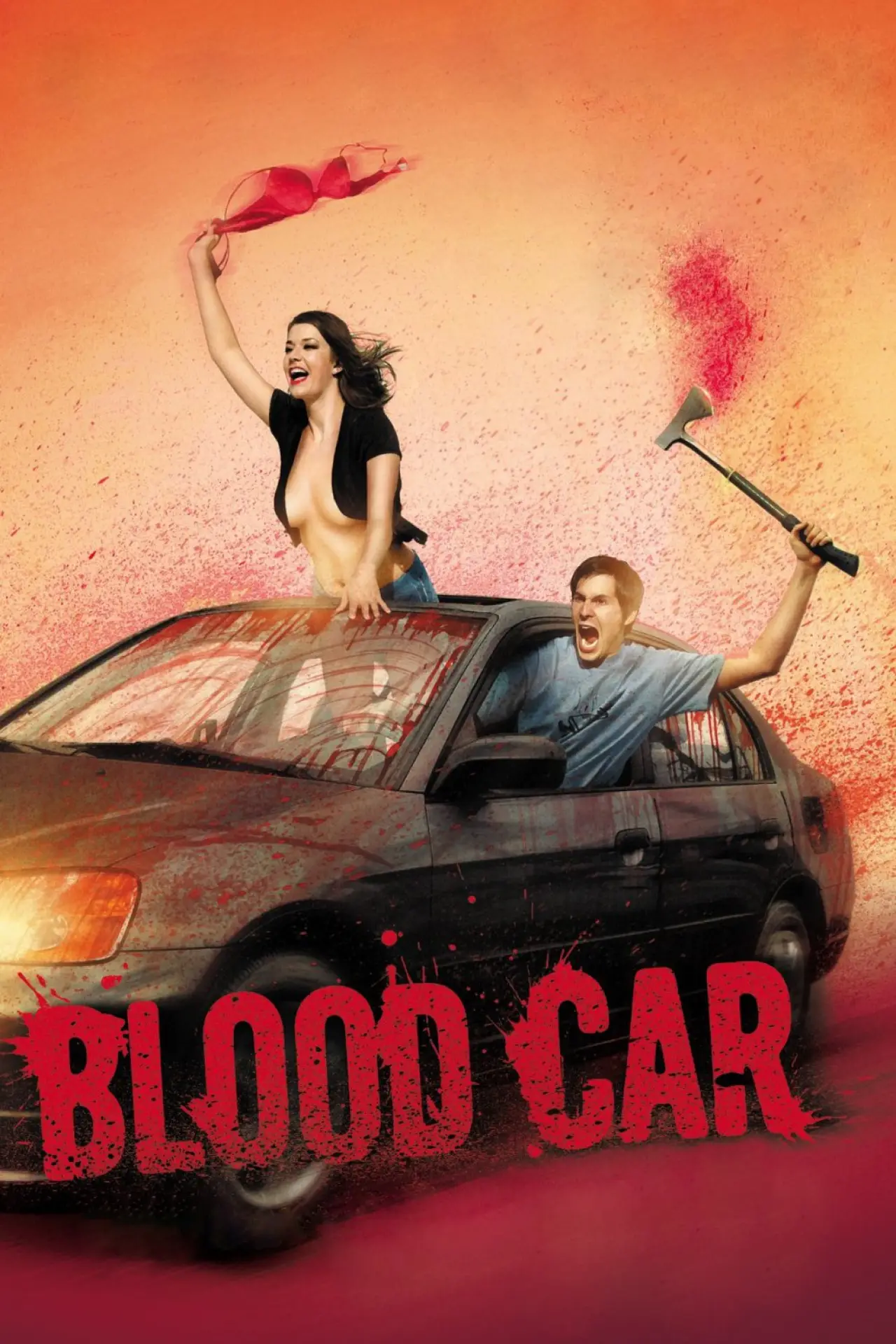Movie poster "Blood Car"