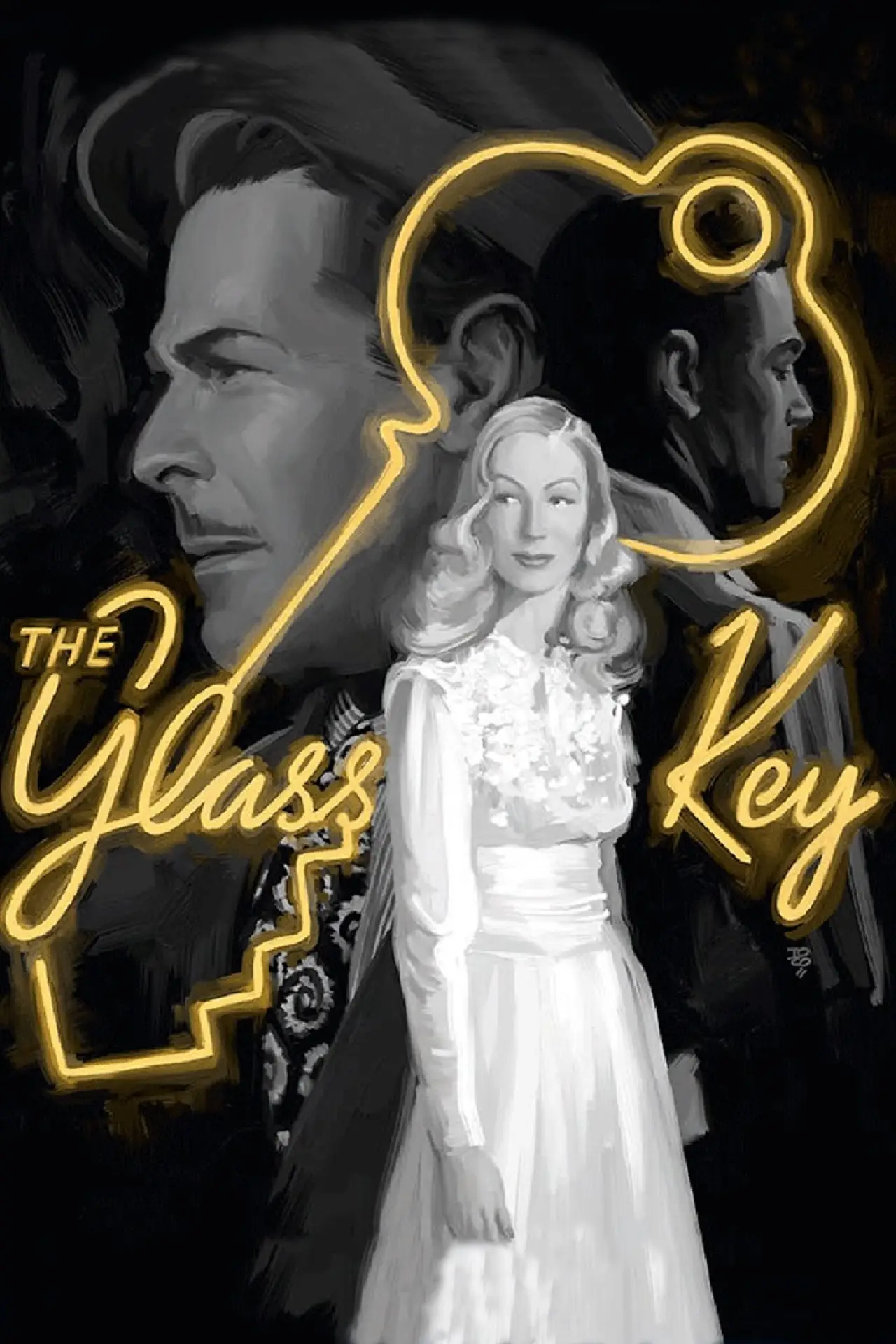 Movie poster "The Glass Key"