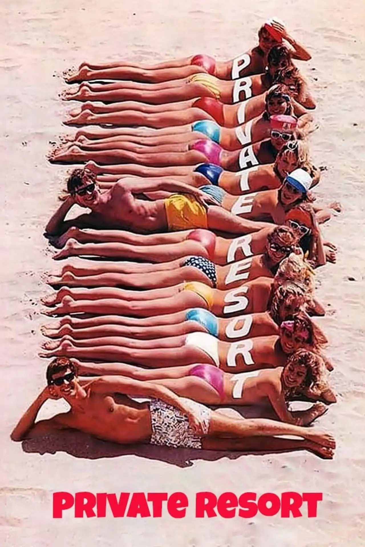 Movie poster "Private Resort"