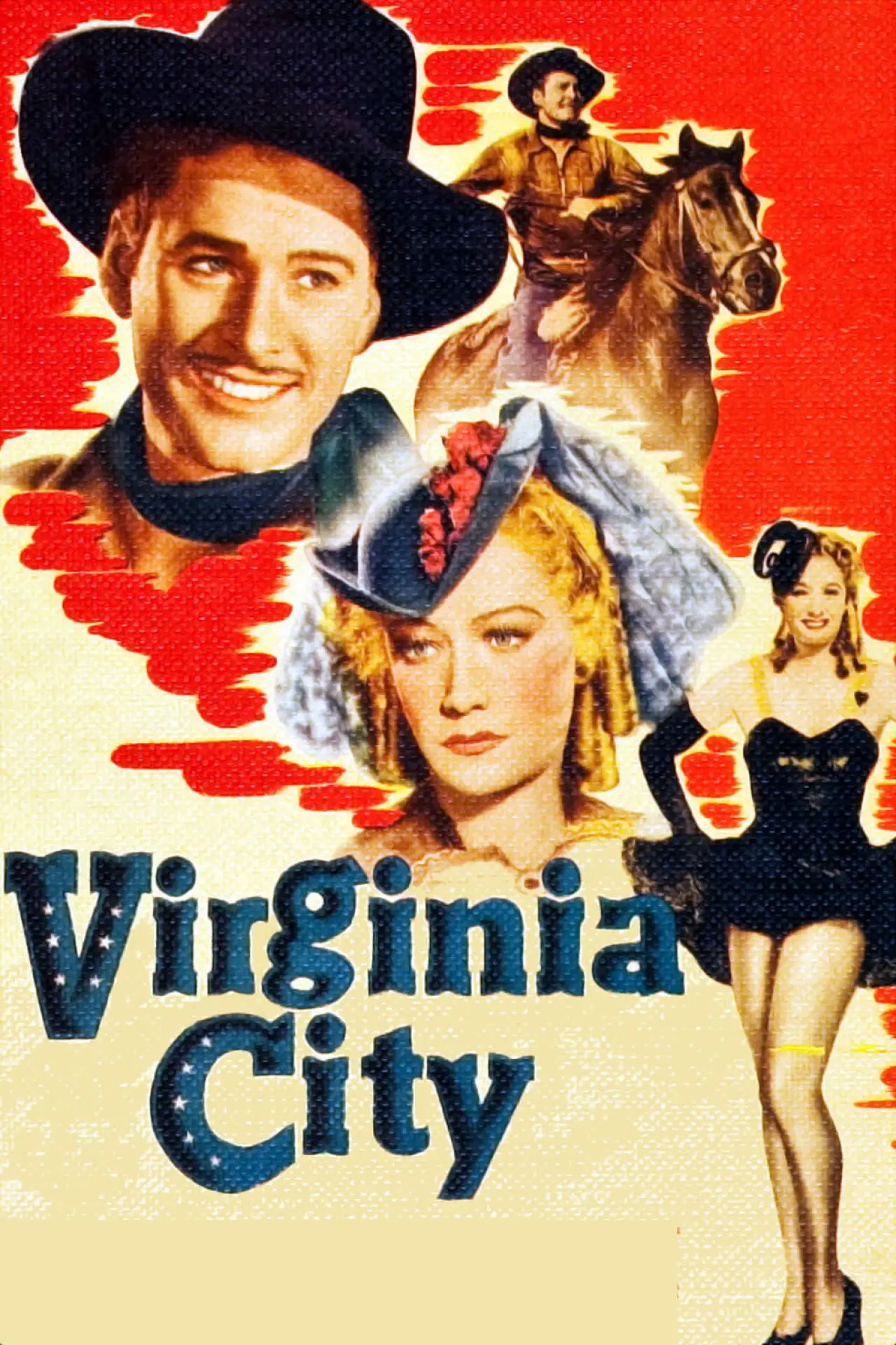 Movie poster "Virginia City"