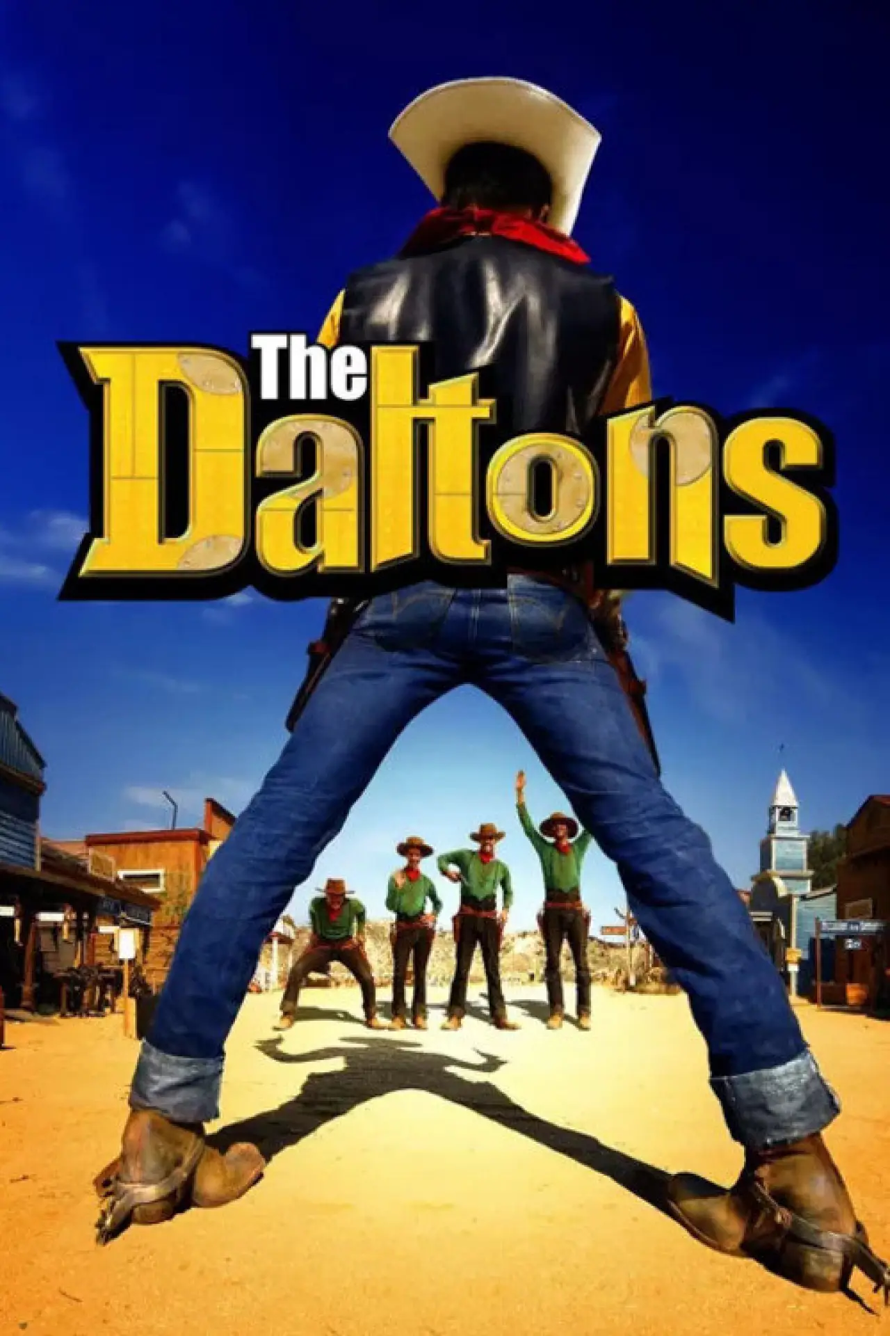 Movie poster "Lucky Luke and the Daltons"