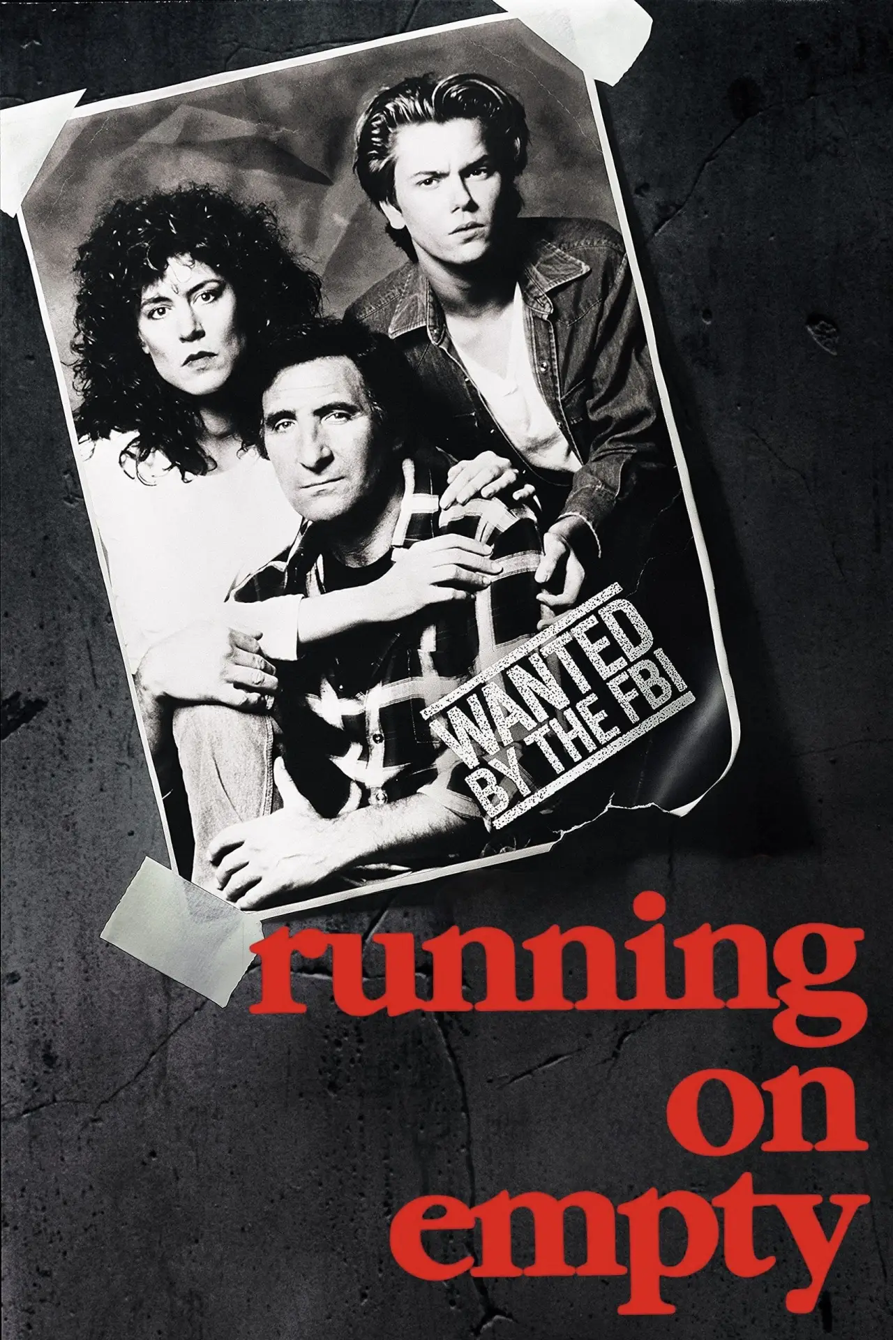 Movie poster "Running on Empty"