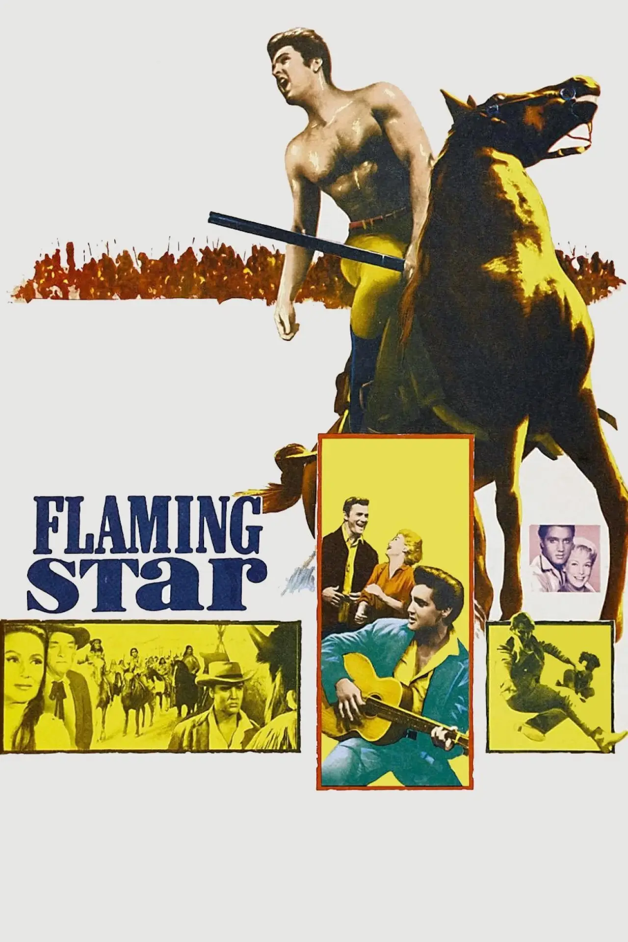 Movie poster "Flaming Star"