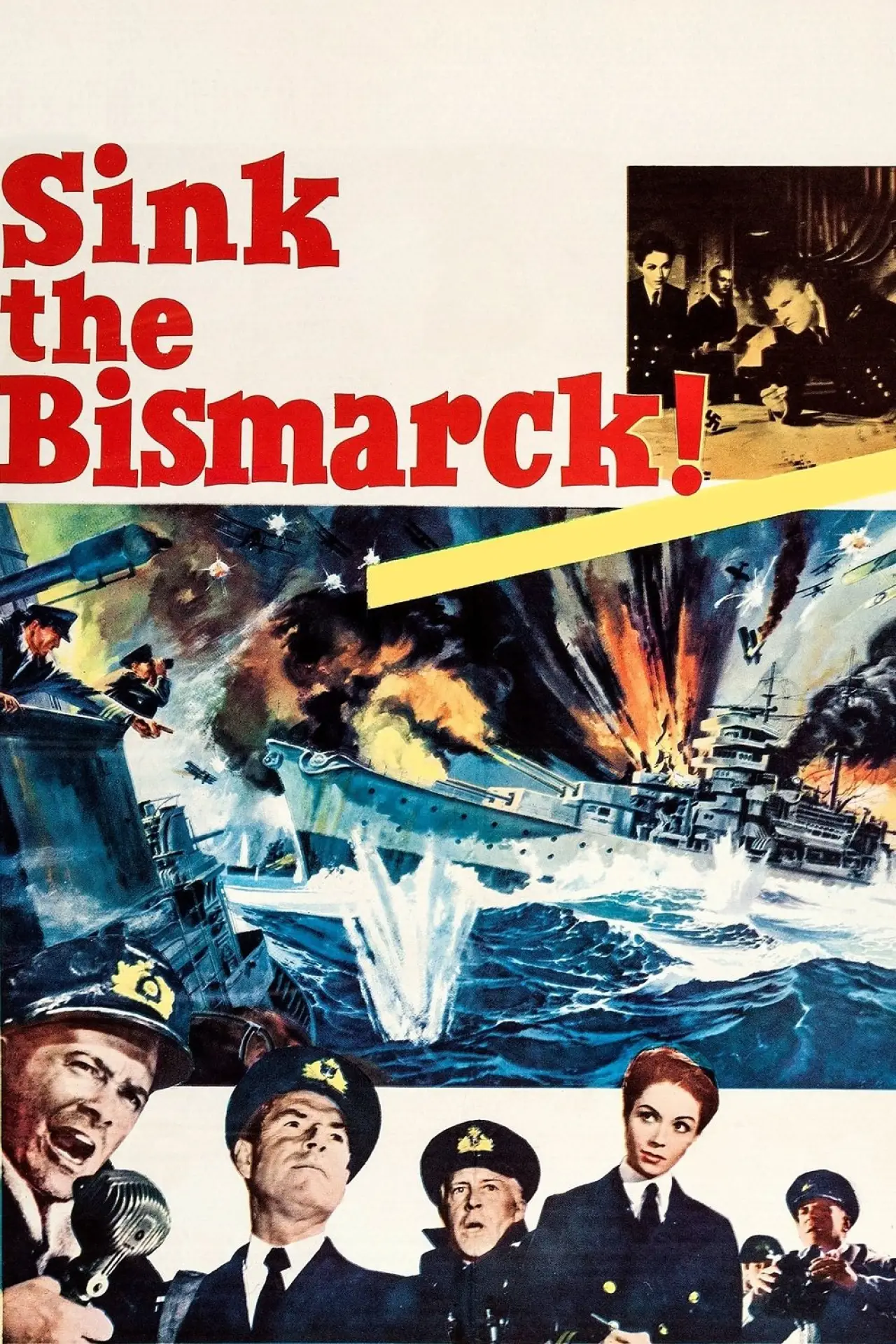 Movie poster "Sink the Bismarck!"