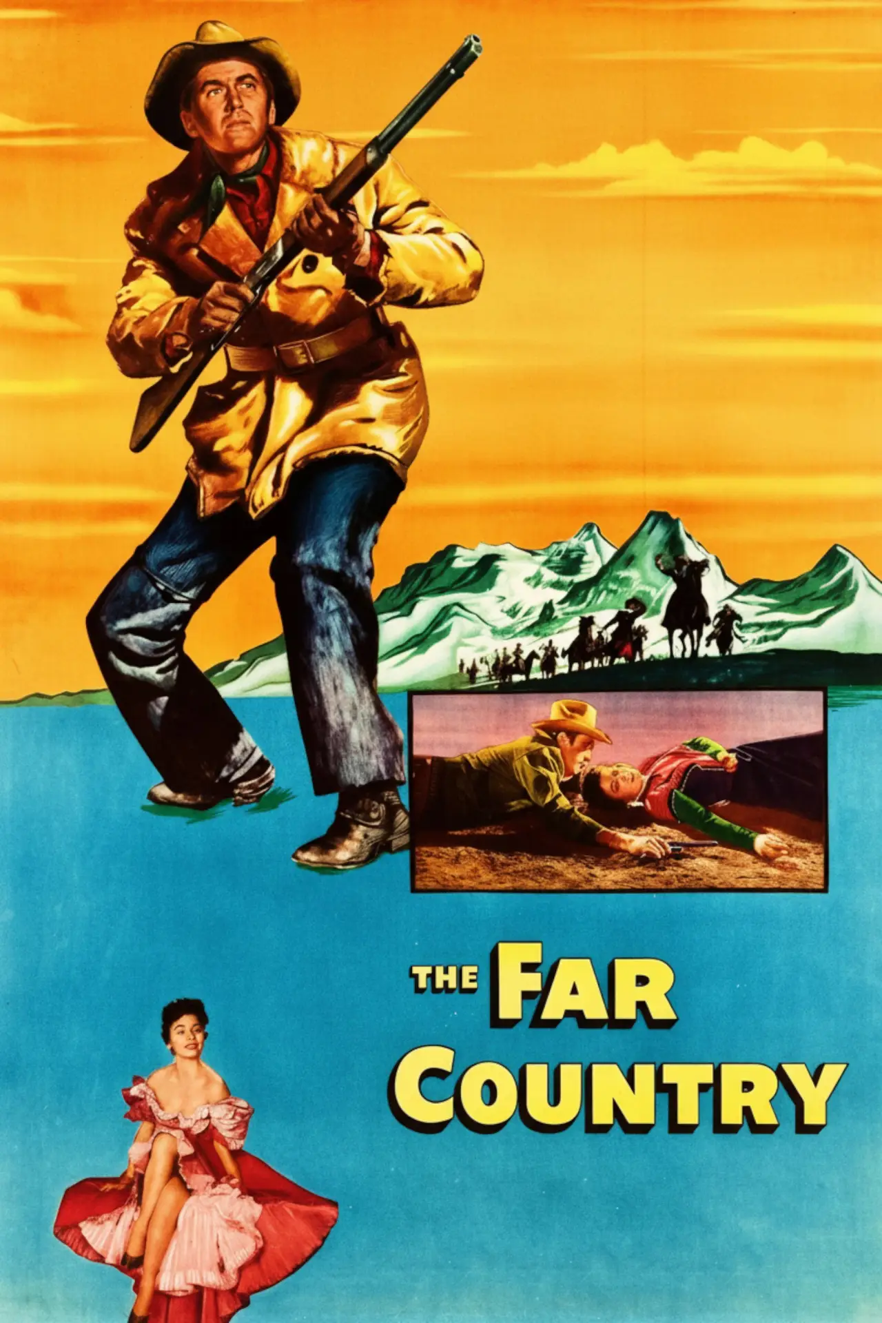 Movie poster "The Far Country"