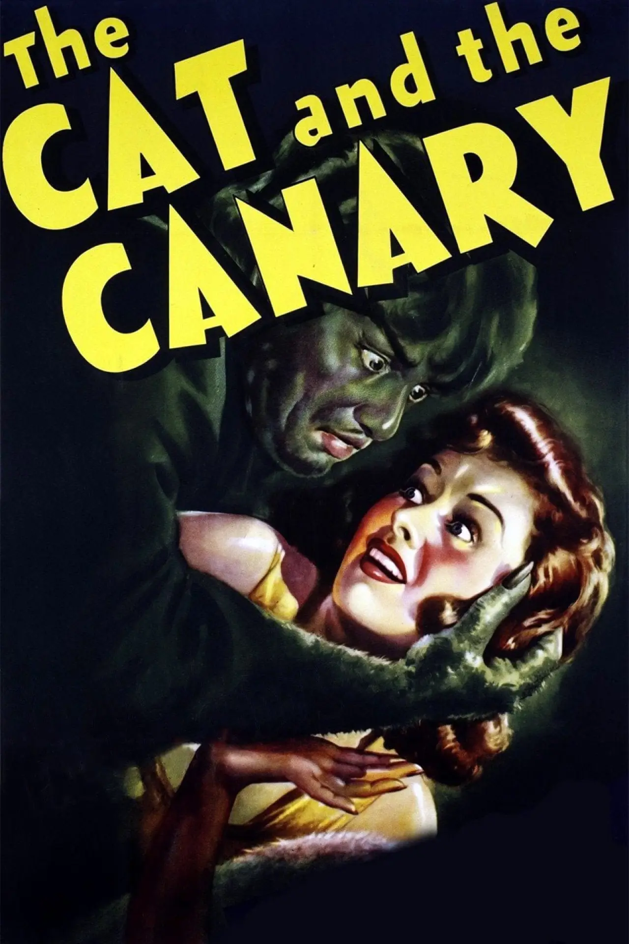 Movie poster "The Cat and the Canary"