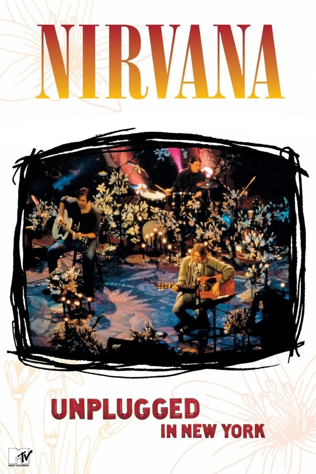 Movie poster "Nirvana: Unplugged In New York"