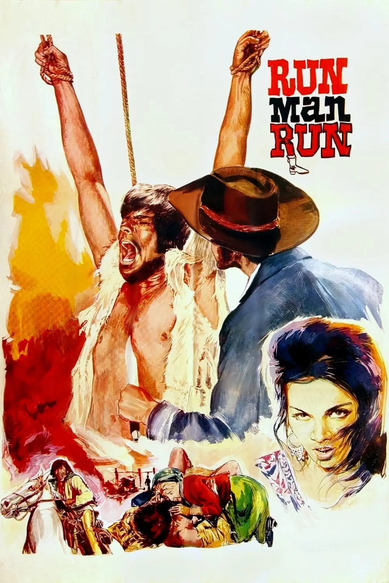 Movie poster "Run, Man, Run"