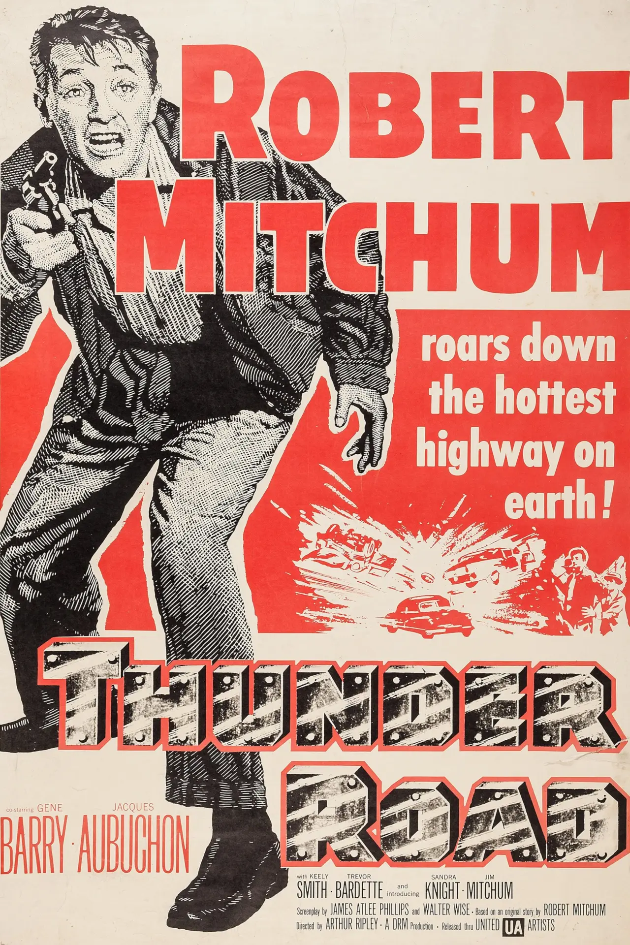 Movie poster "Thunder Road"