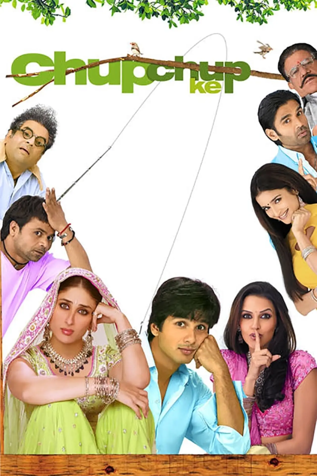 Movie poster "Chup Chup Ke"