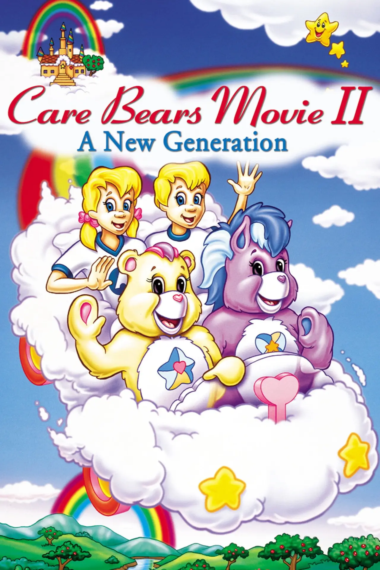 Movie poster "Care Bears Movie II: A New Generation"