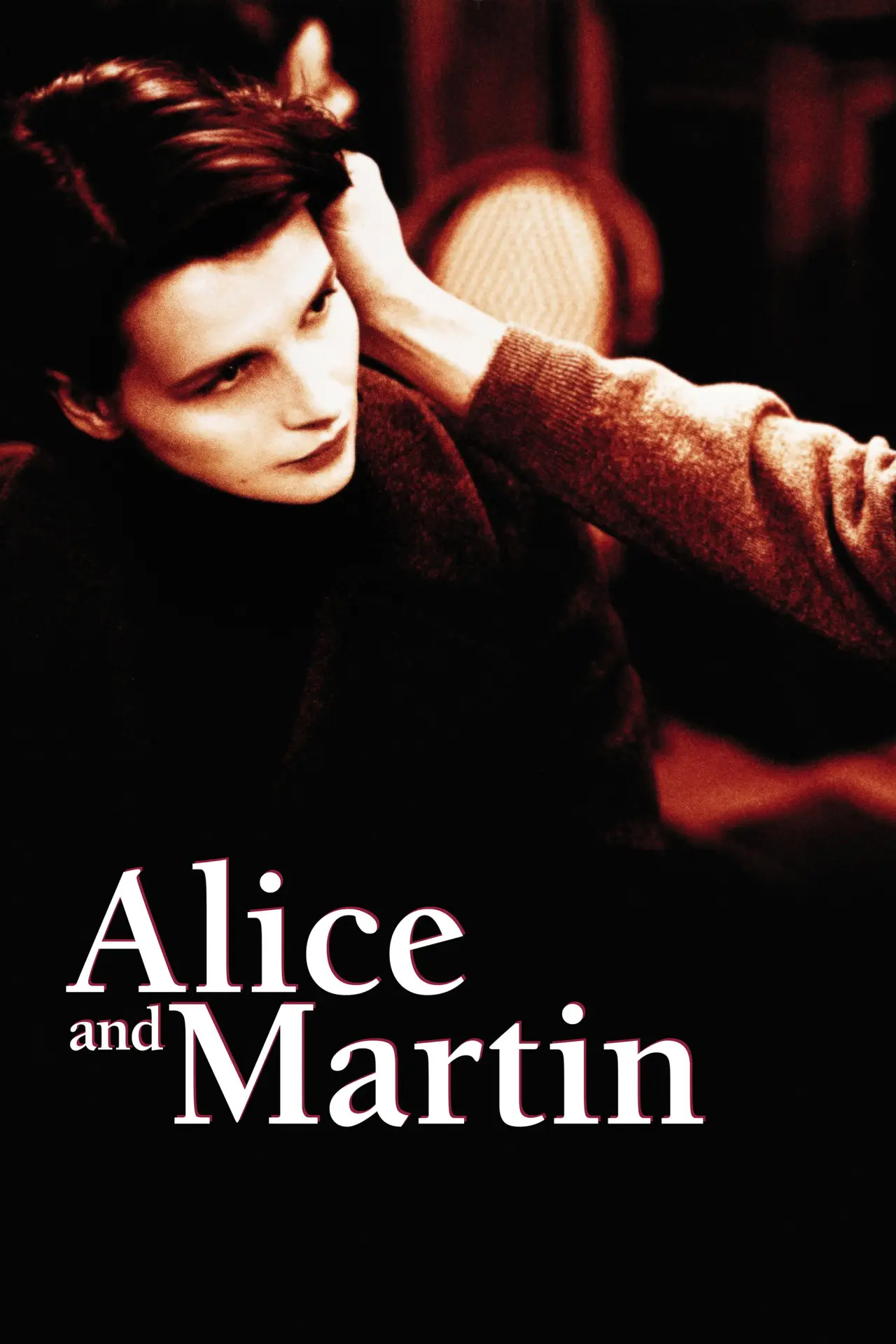 Movie poster "Alice and Martin"