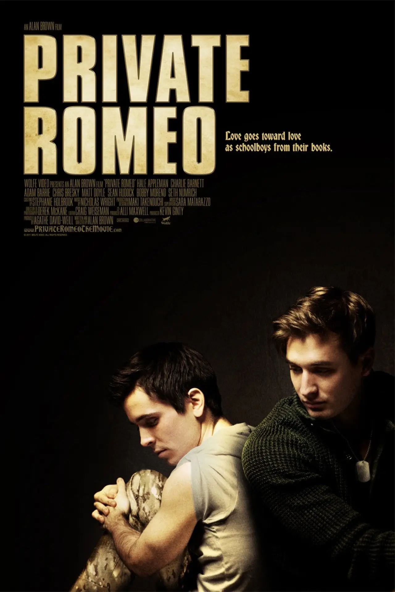 Movie poster "Private Romeo"