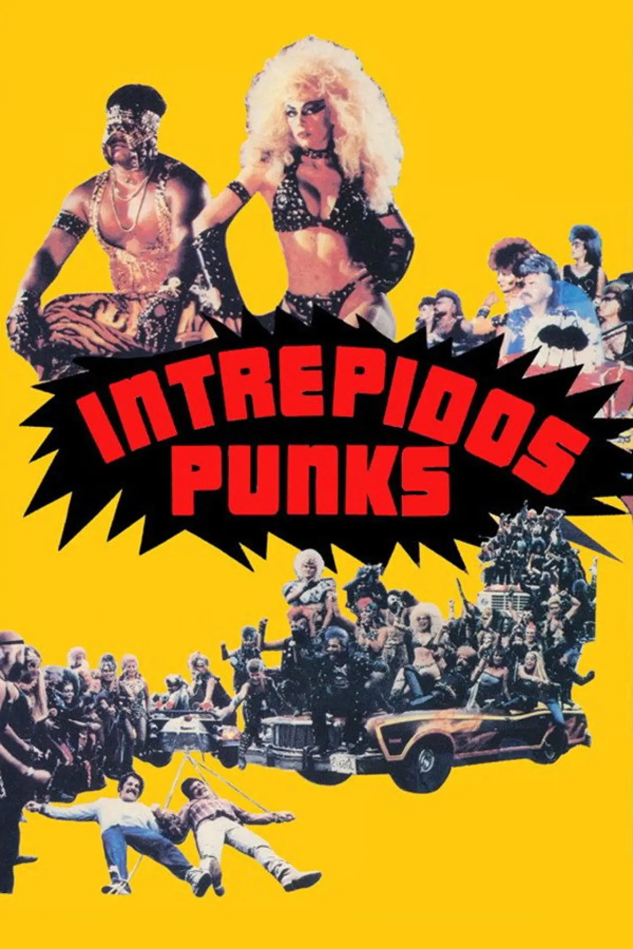 Movie poster "Intrépidos Punks"