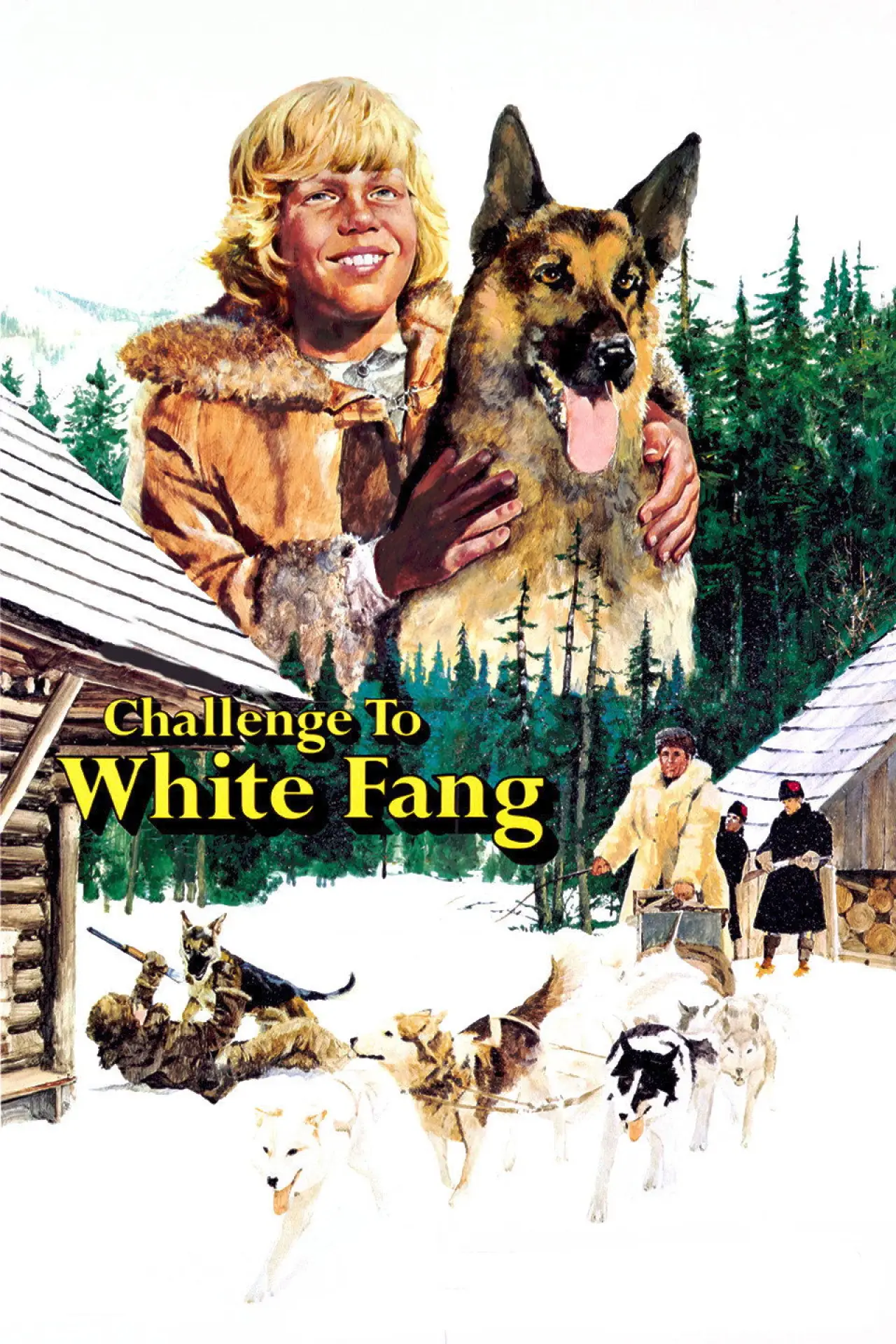 Movie poster "Challenge to White Fang"