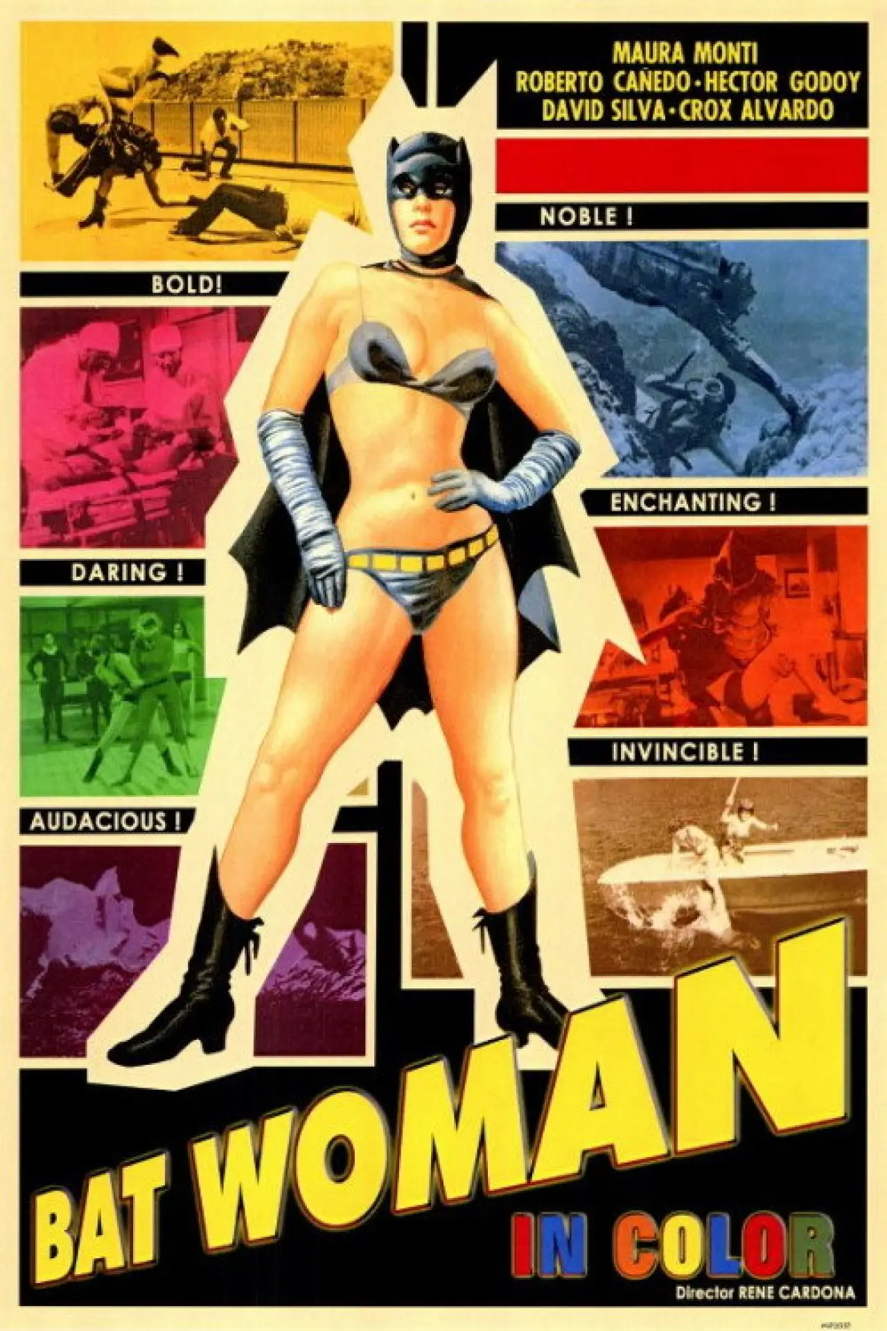 Movie poster "The Bat Woman"