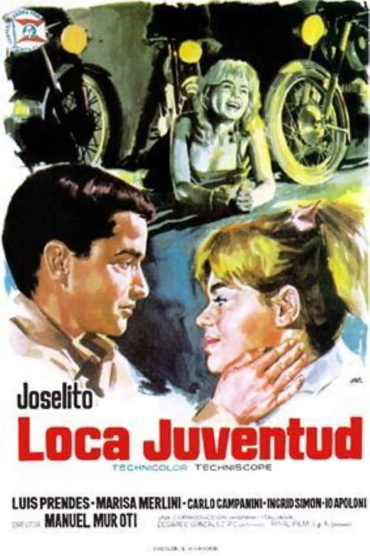 Movie poster "Loca juventud"