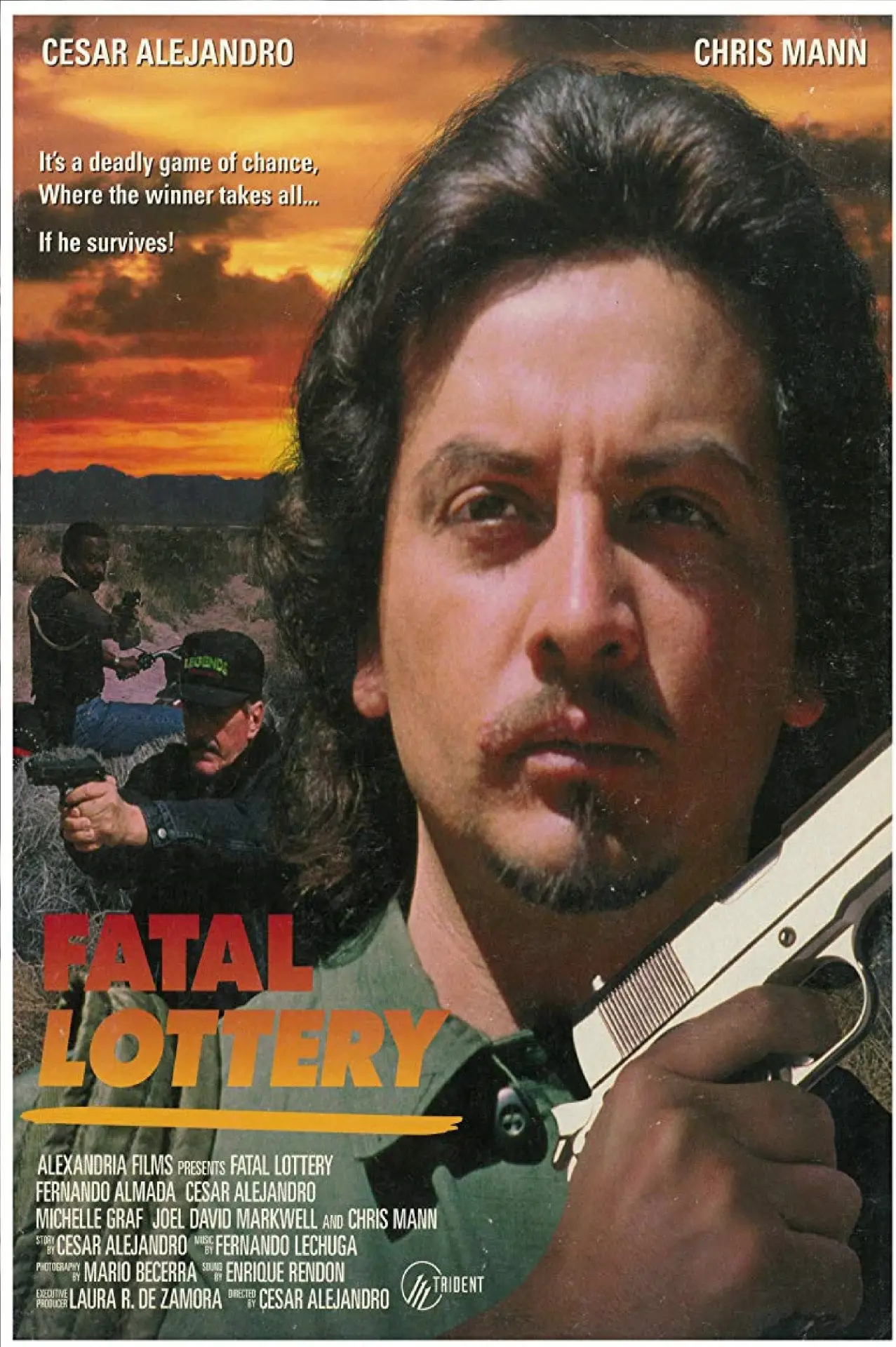 Movie poster "Fatal Lottery"
