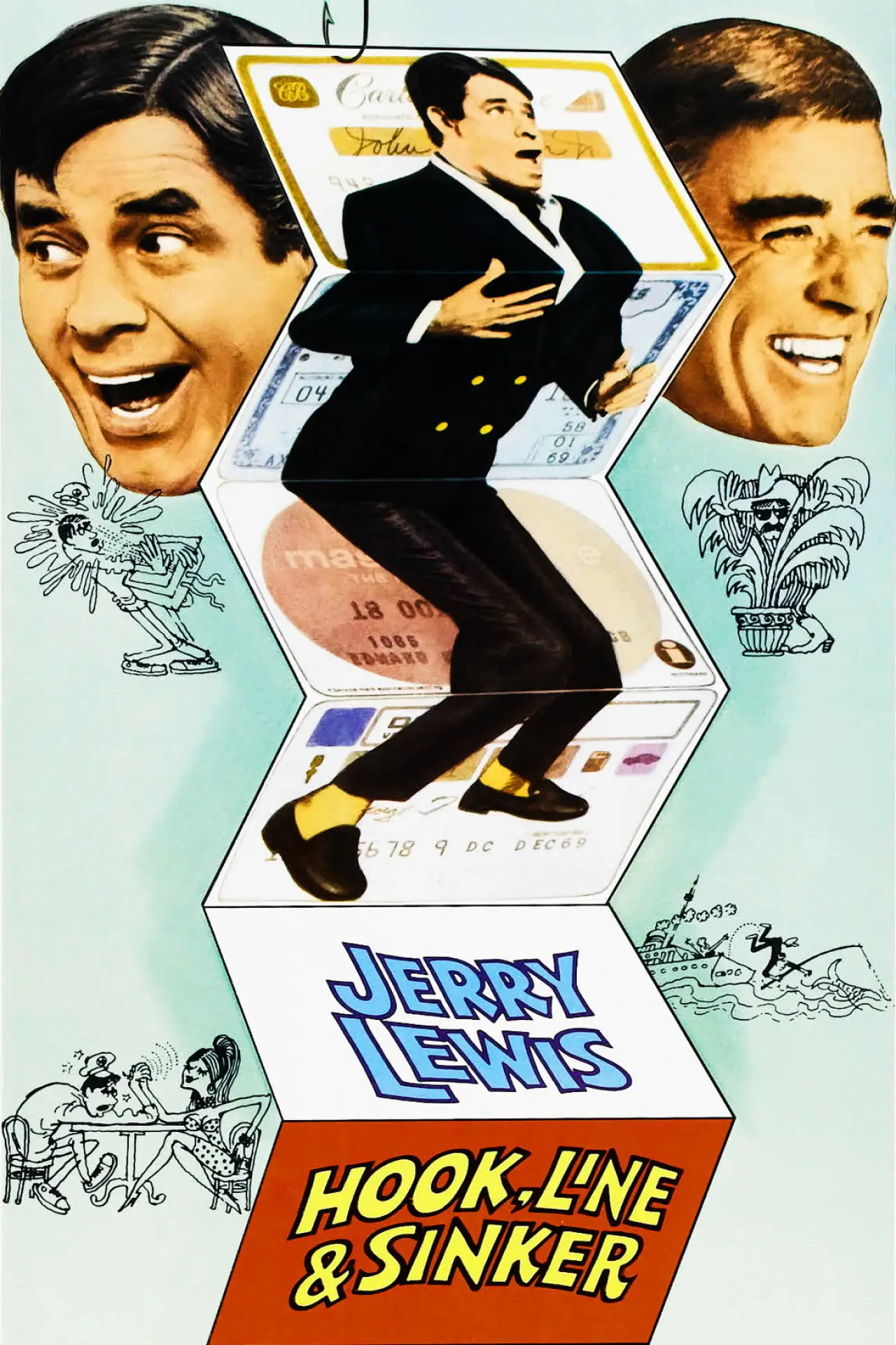 Movie poster "Hook, Line and Sinker"