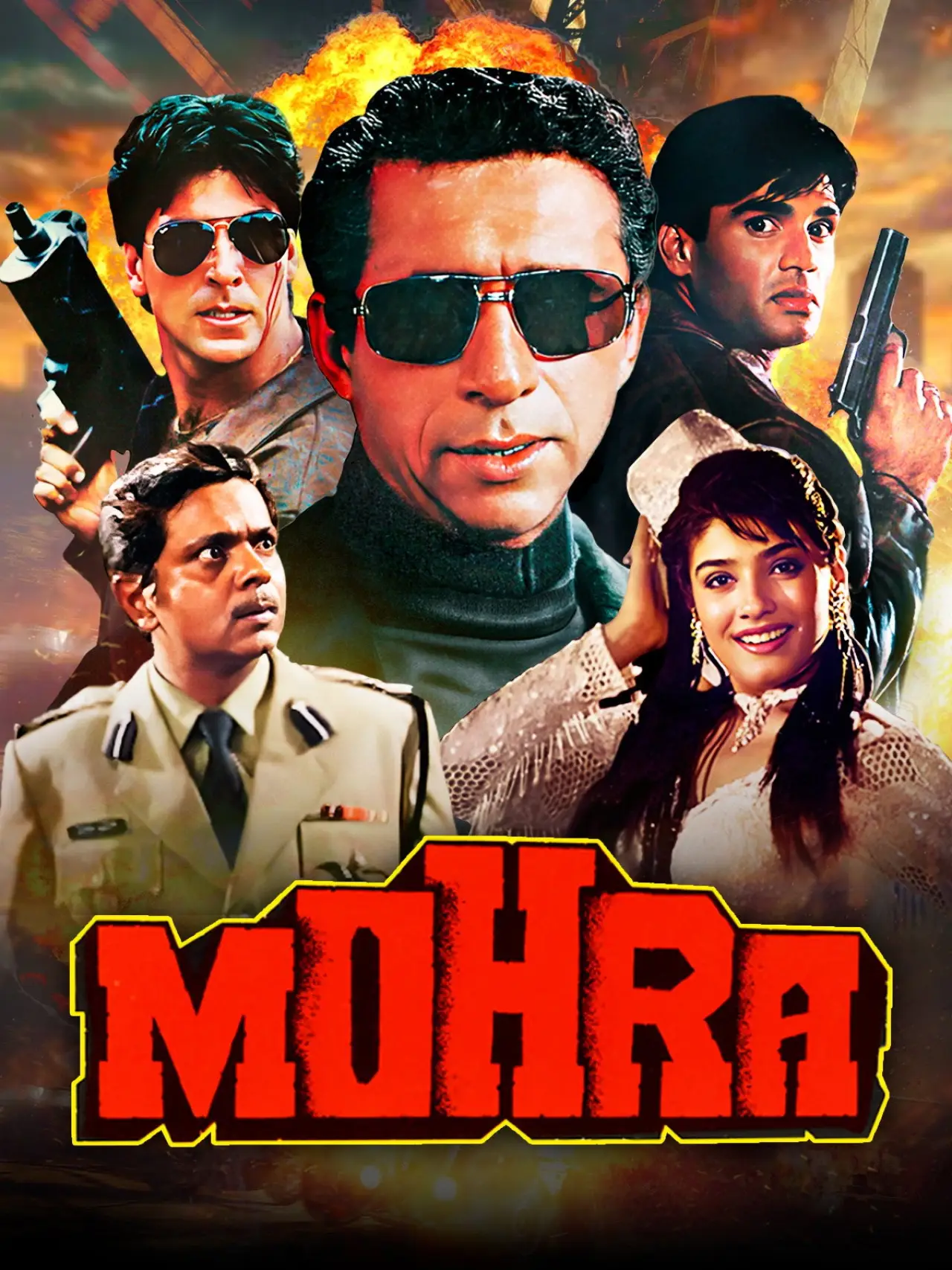 Movie poster "Mohra"