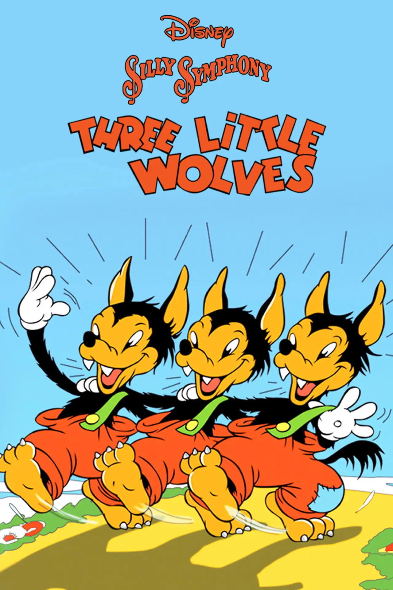 Movie poster "Three Little Wolves"