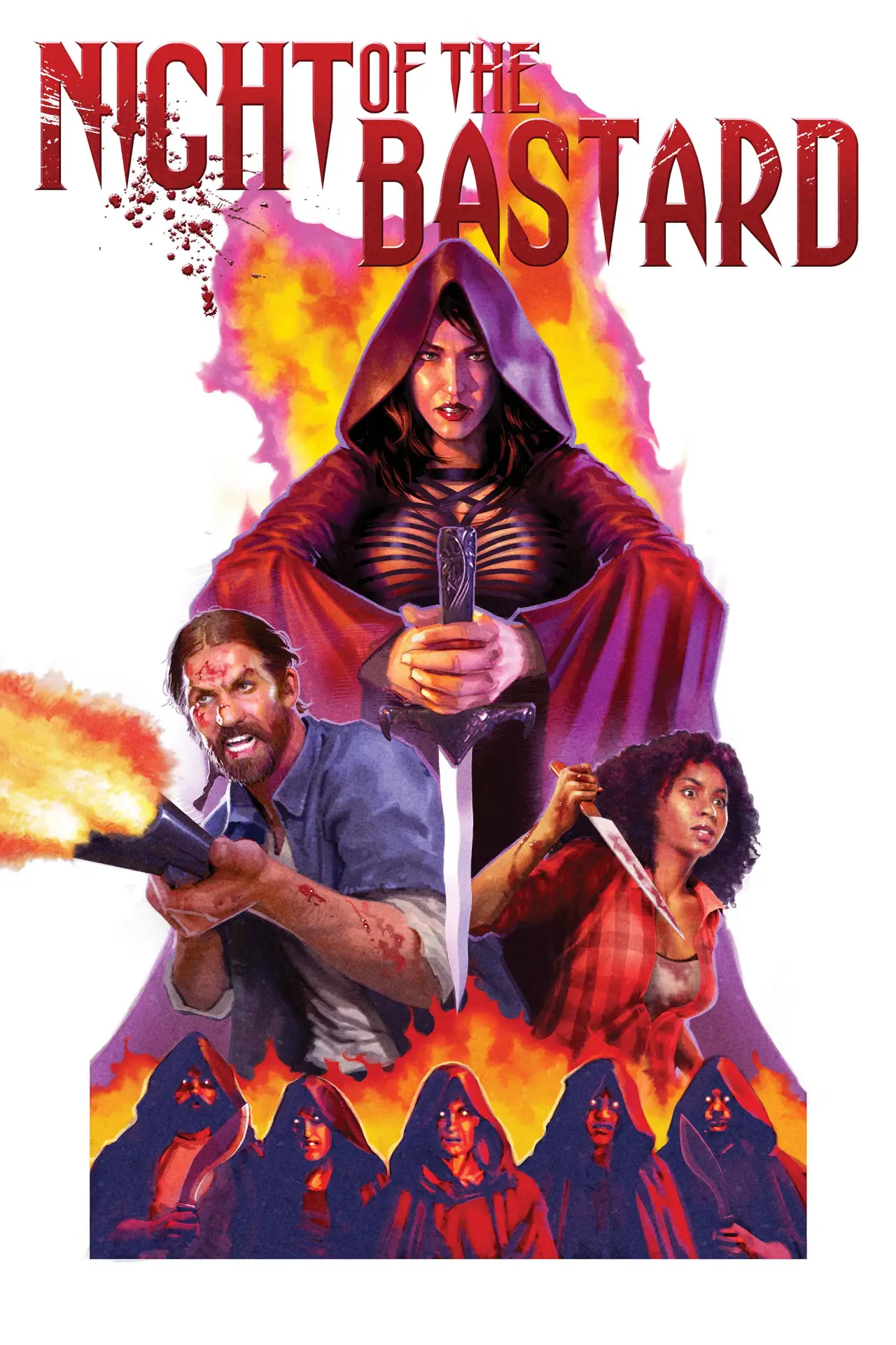 Movie poster "Night of the Bastard"