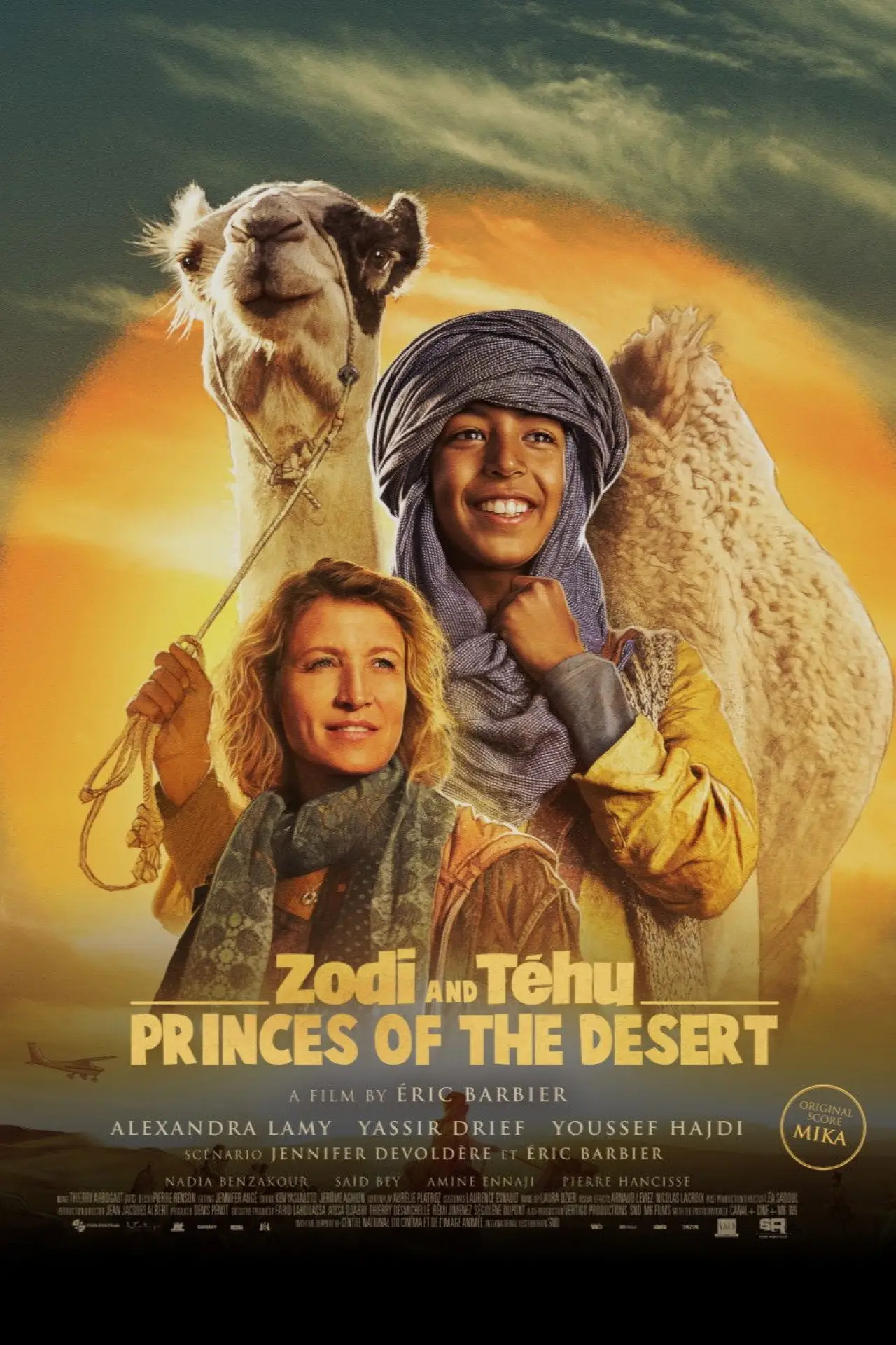 Movie poster "Zodi and Téhu: Princes of the Desert"