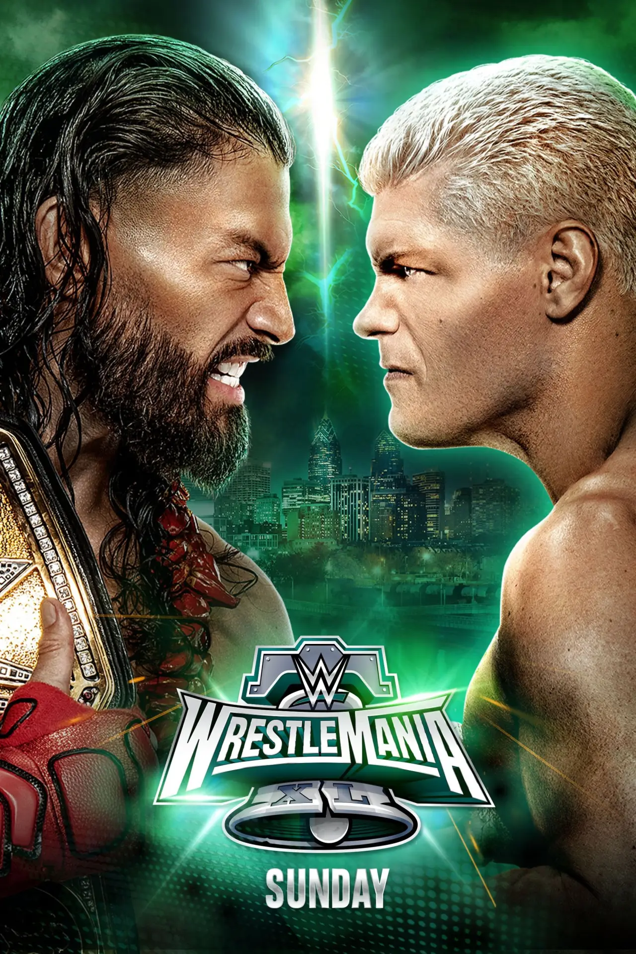Movie poster "WrestleMania XL Sunday"