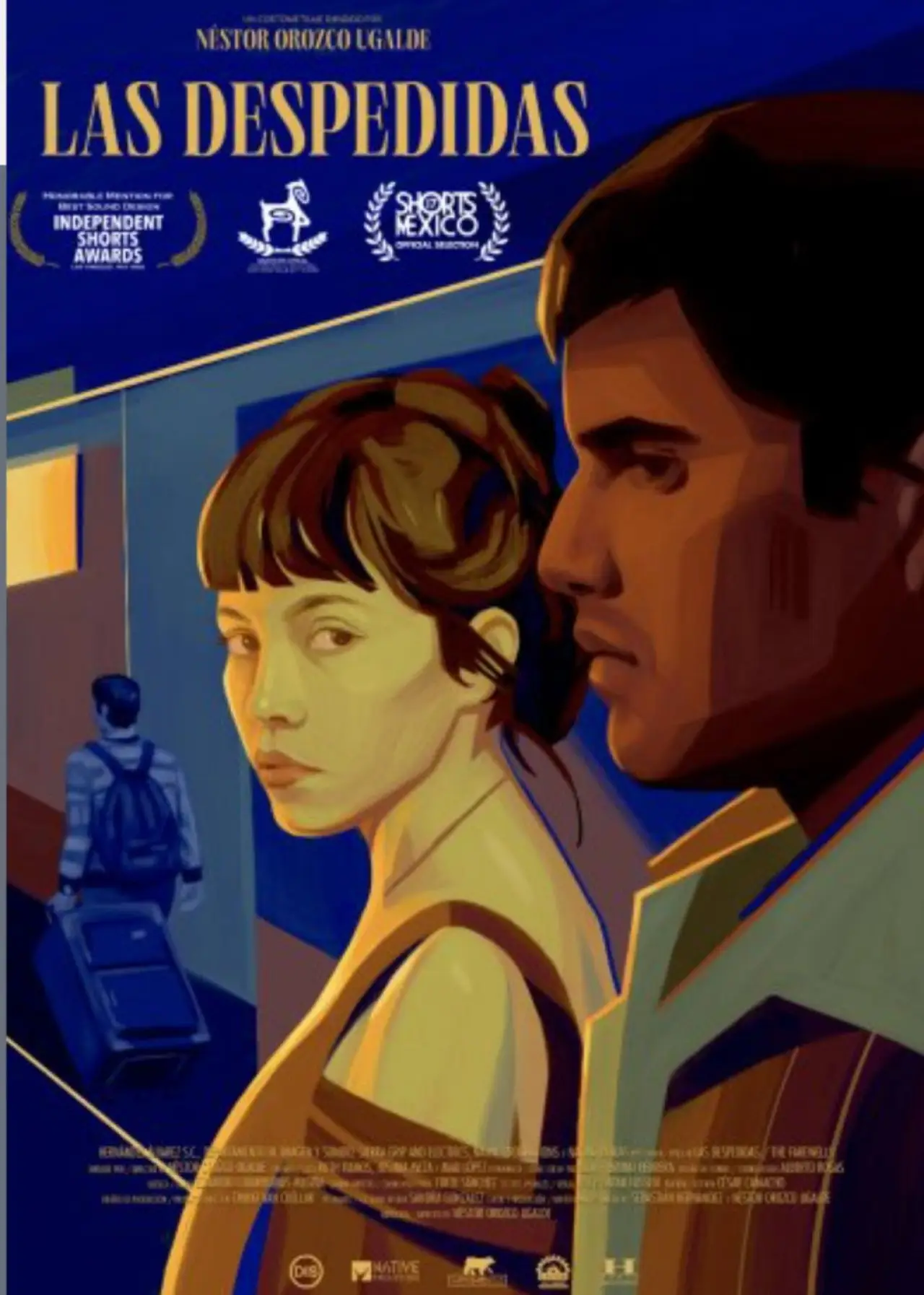 Movie poster "The Farewells"