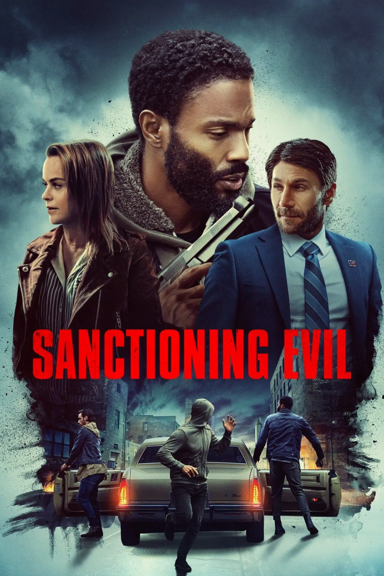Movie poster "Sanctioning Evil"