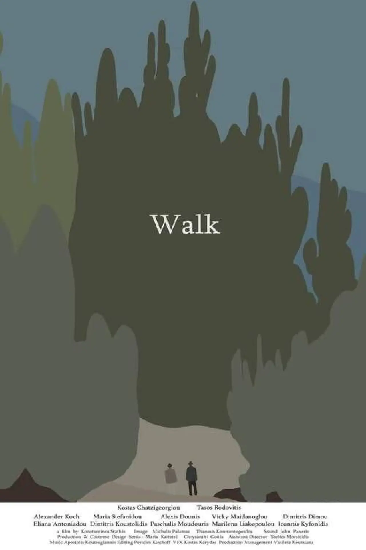 Movie poster "Walk"