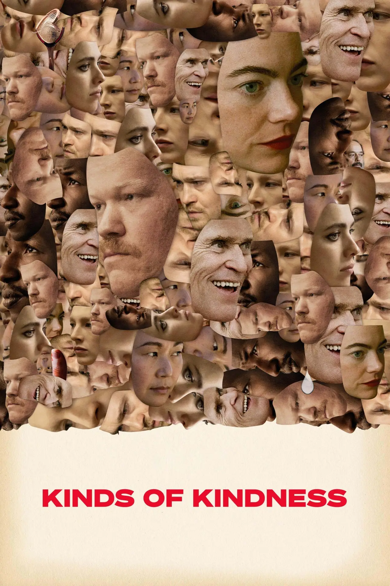 Movie poster "Kinds of Kindness"