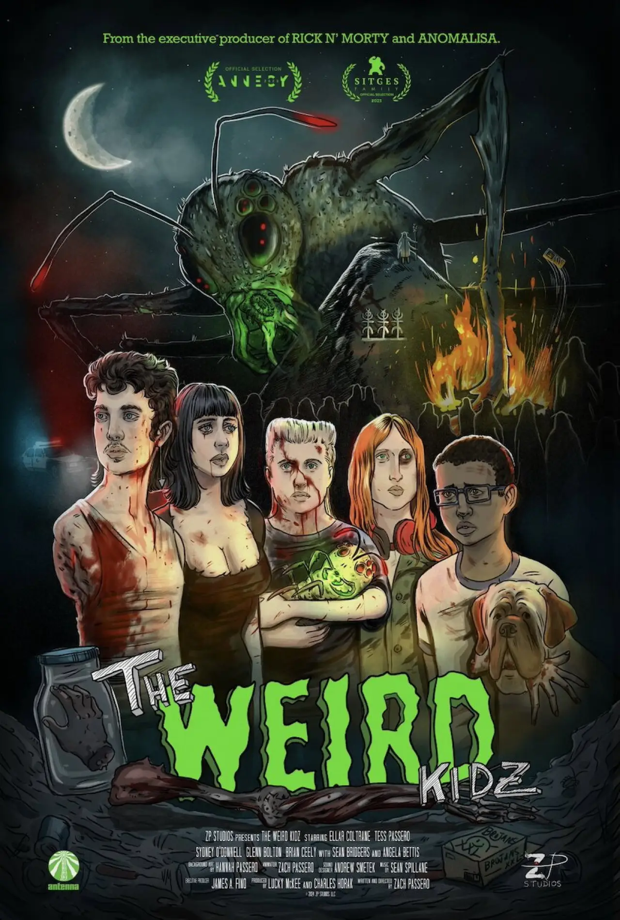 Movie poster "The Weird Kidz"