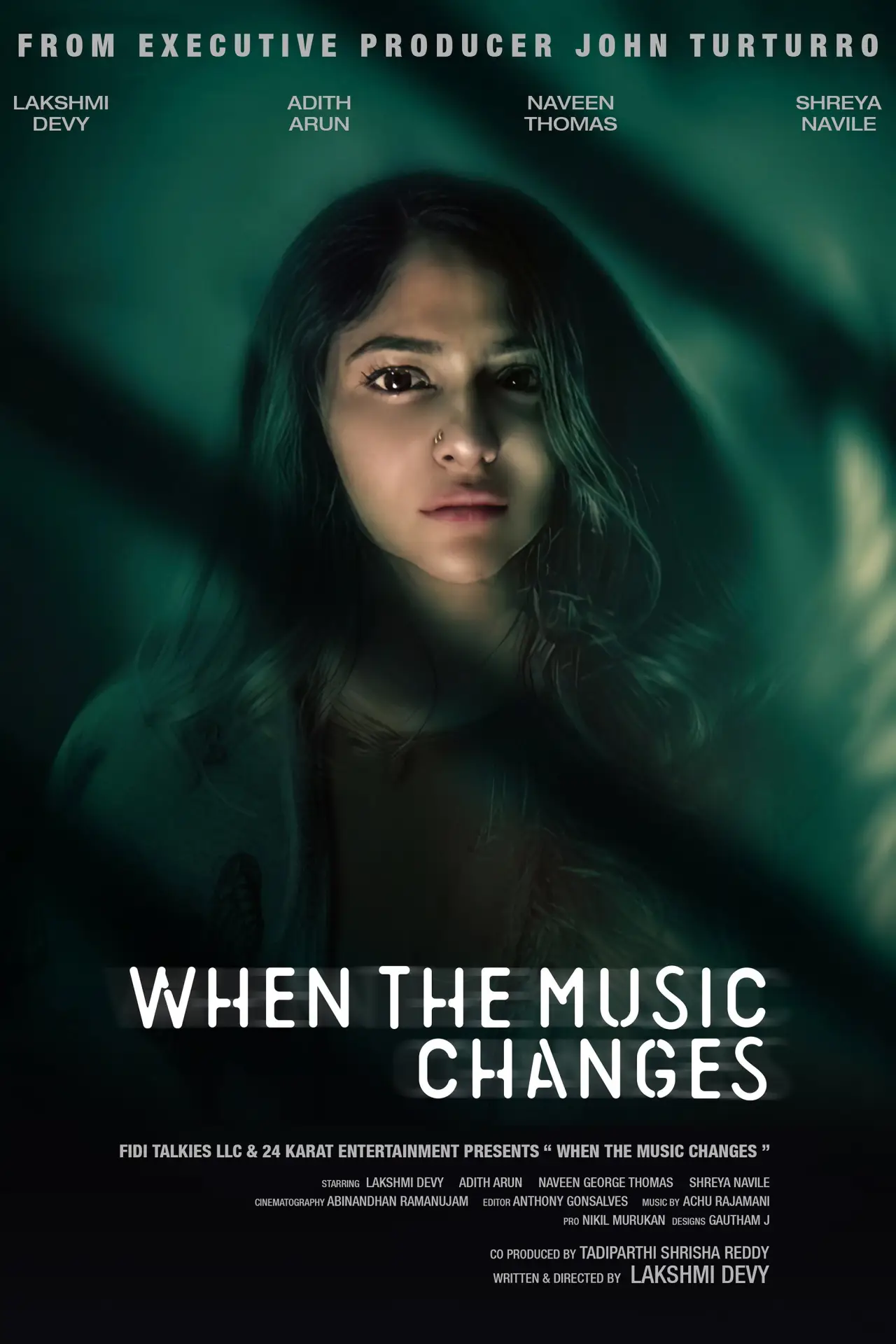 Movie poster "When the Music Changes"