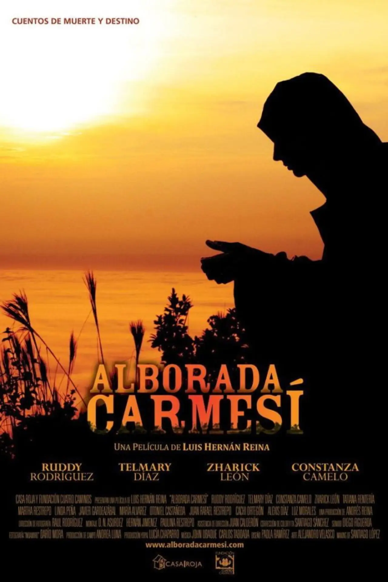 Movie poster "Alborada Carmesí"