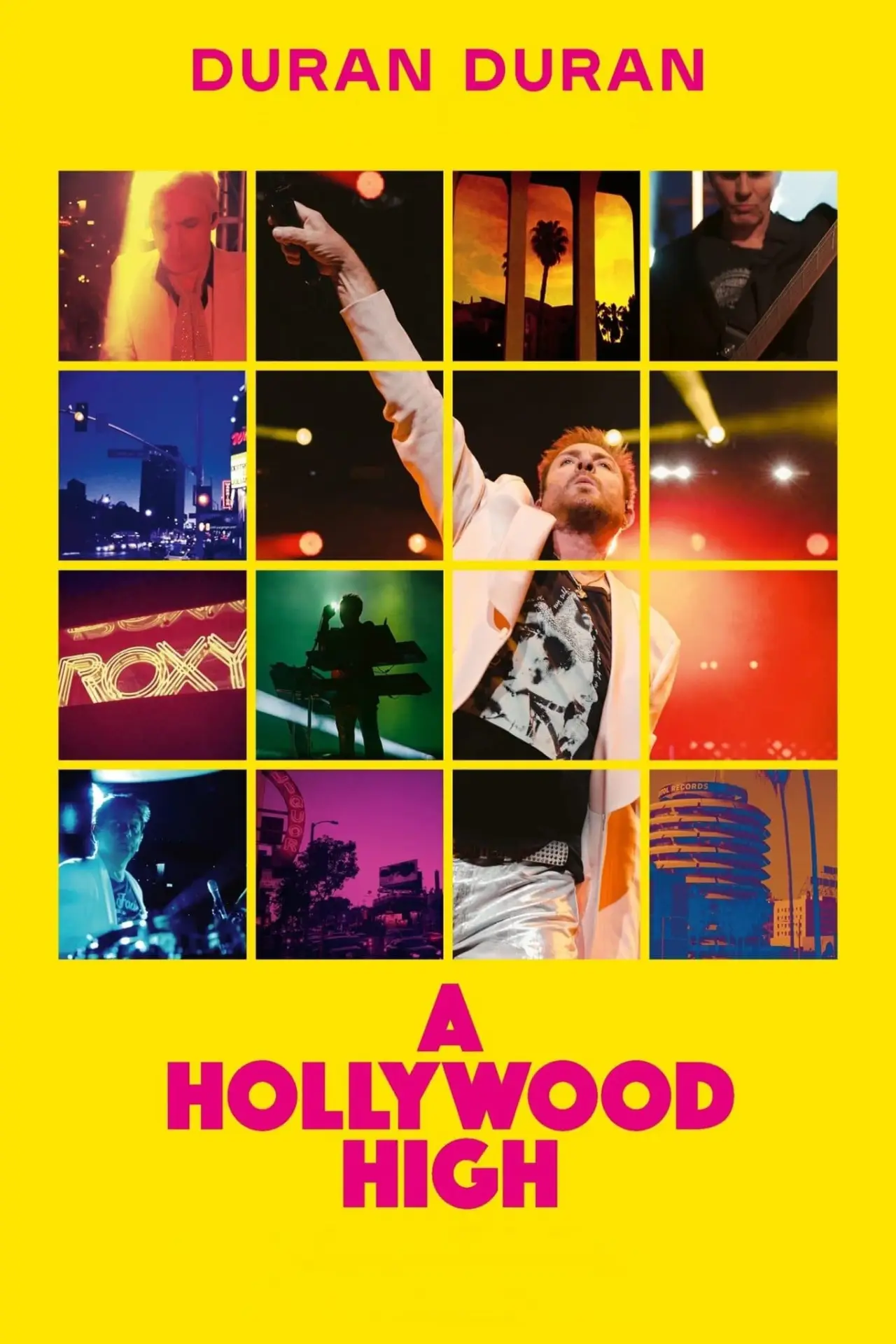 Movie poster "Duran Duran: A Hollywood High"