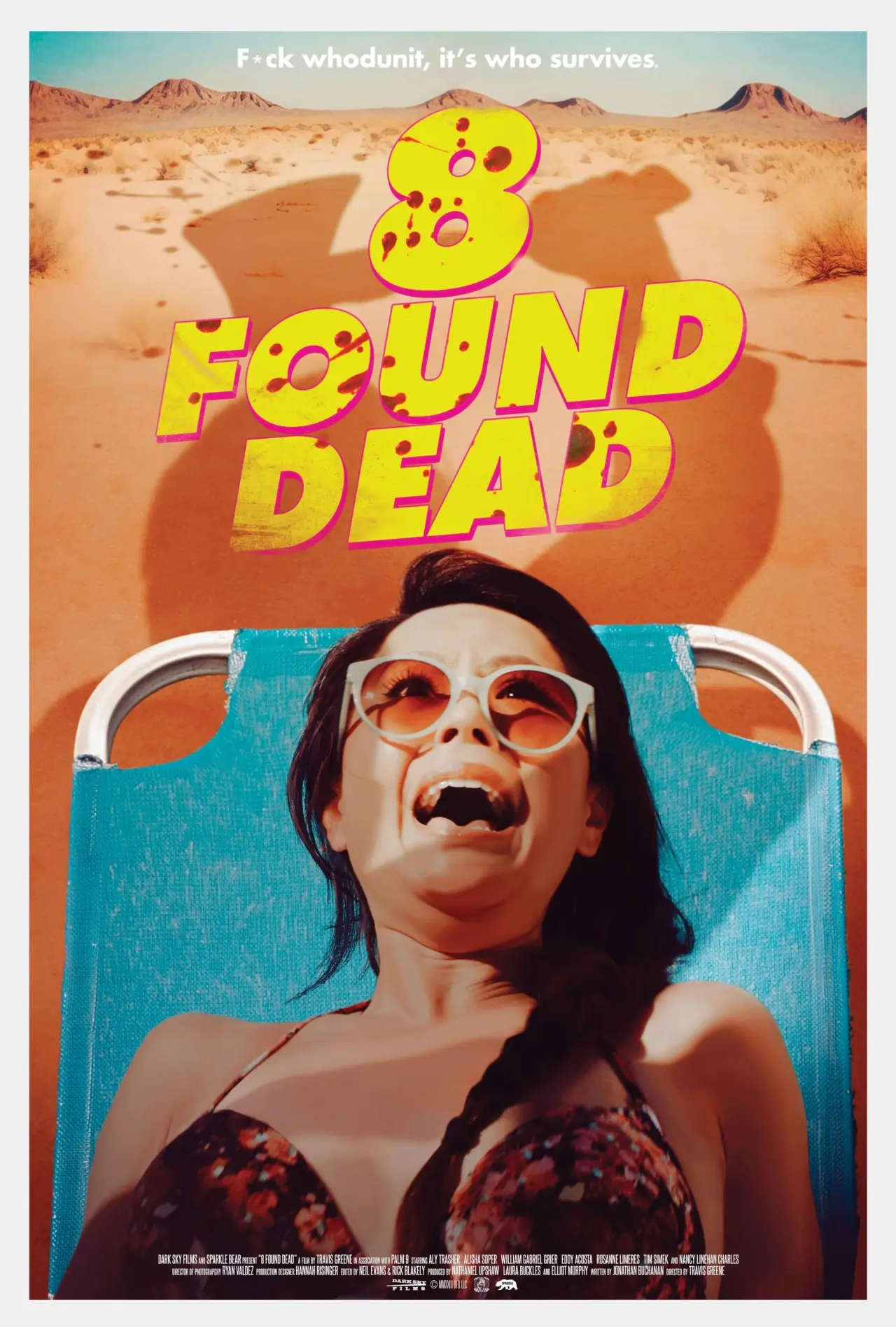 Movie poster "8 Found Dead"