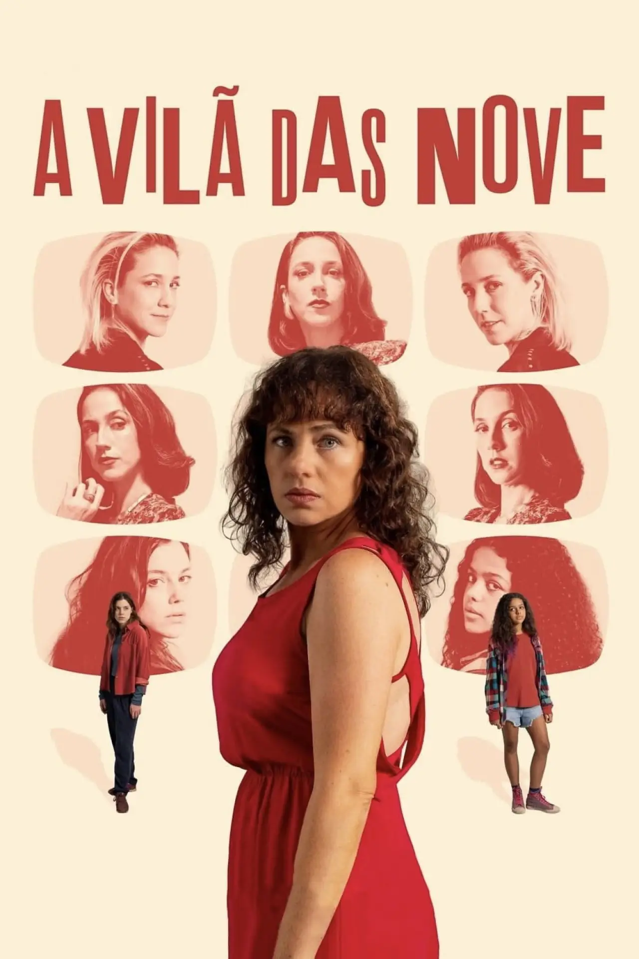 Movie poster "A Vilã das Nove"