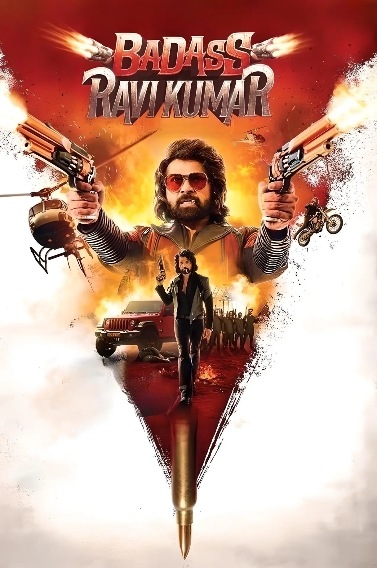 Movie poster "Badass Ravi Kumar"