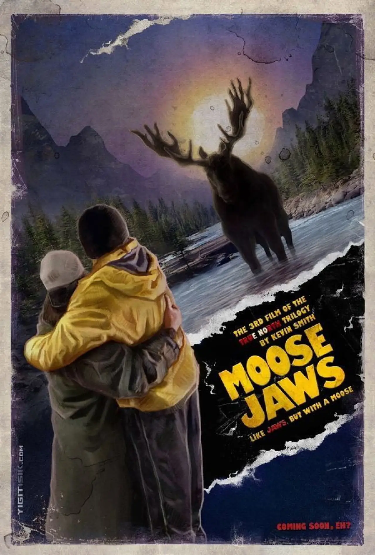 Movie poster "Moose Jaws"