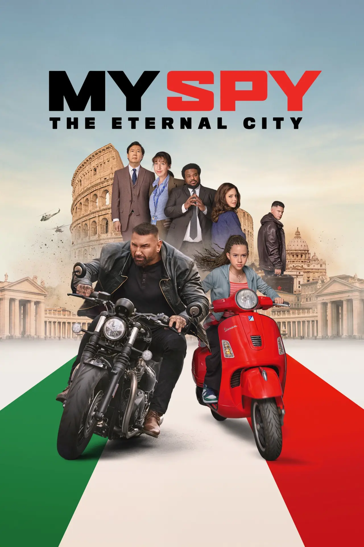 Movie poster "My Spy The Eternal City"