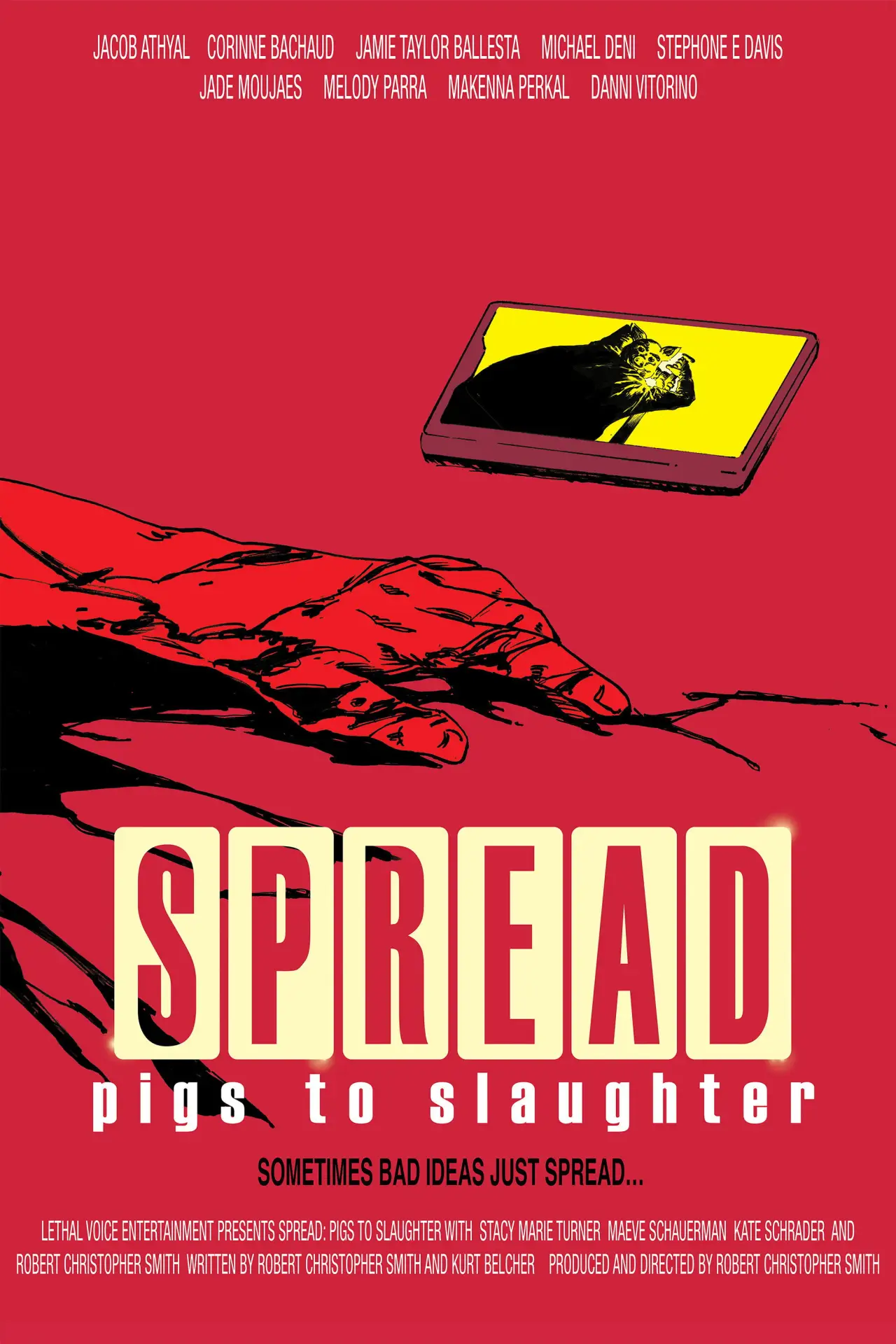Movie poster "Spread: Pigs to Slaughter"