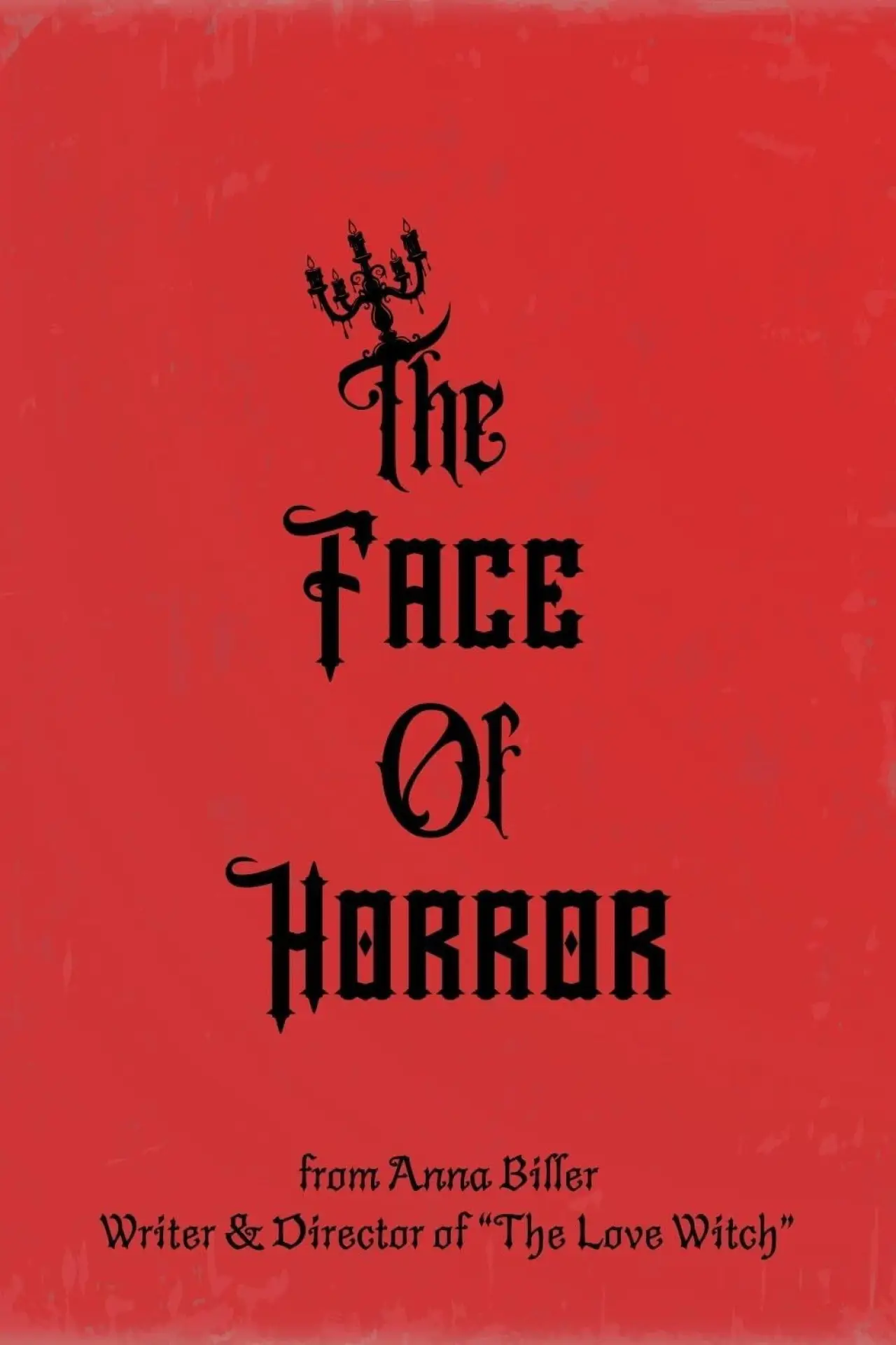 Movie poster "The Face of Horror"