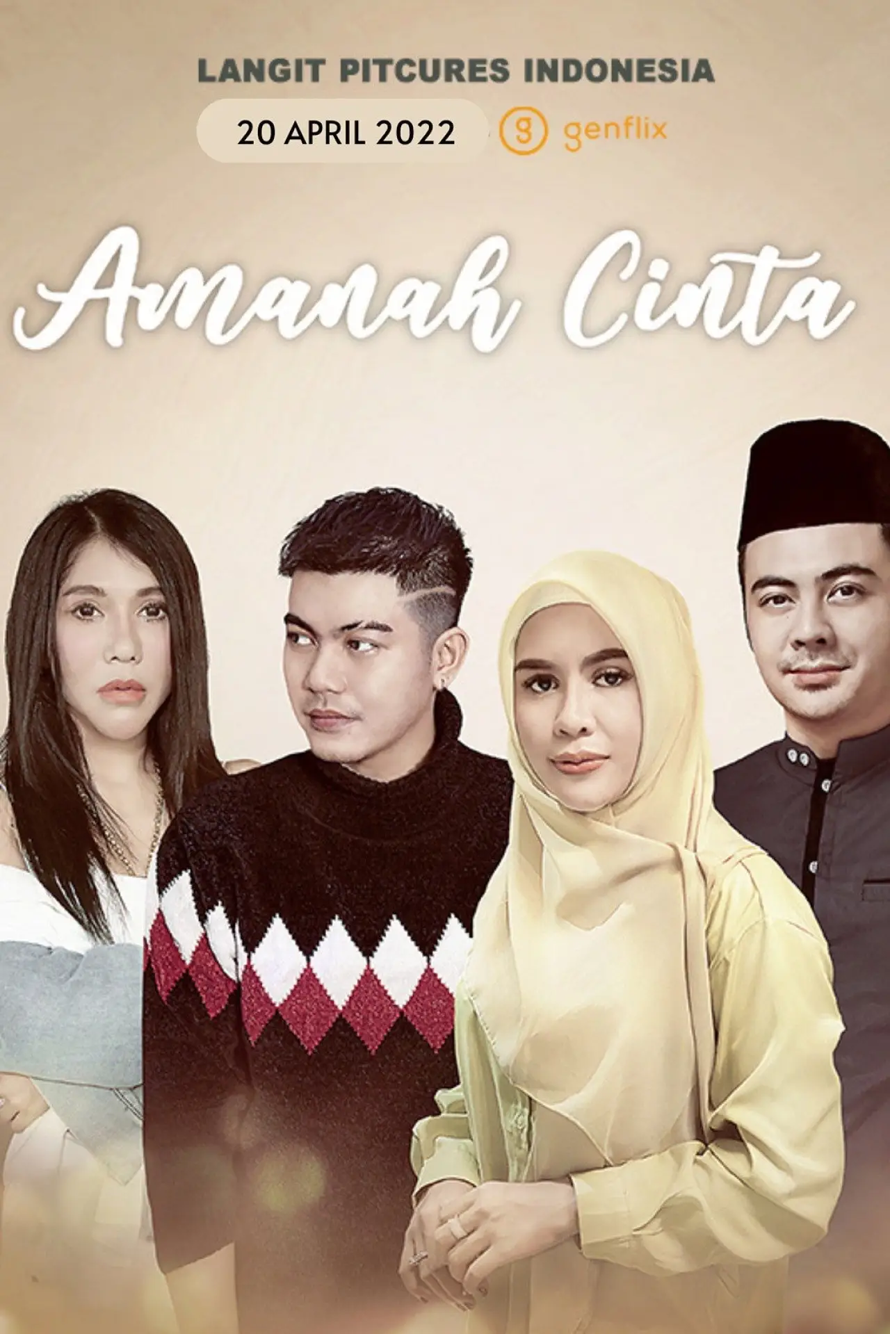 Movie poster "Amanah Cinta"