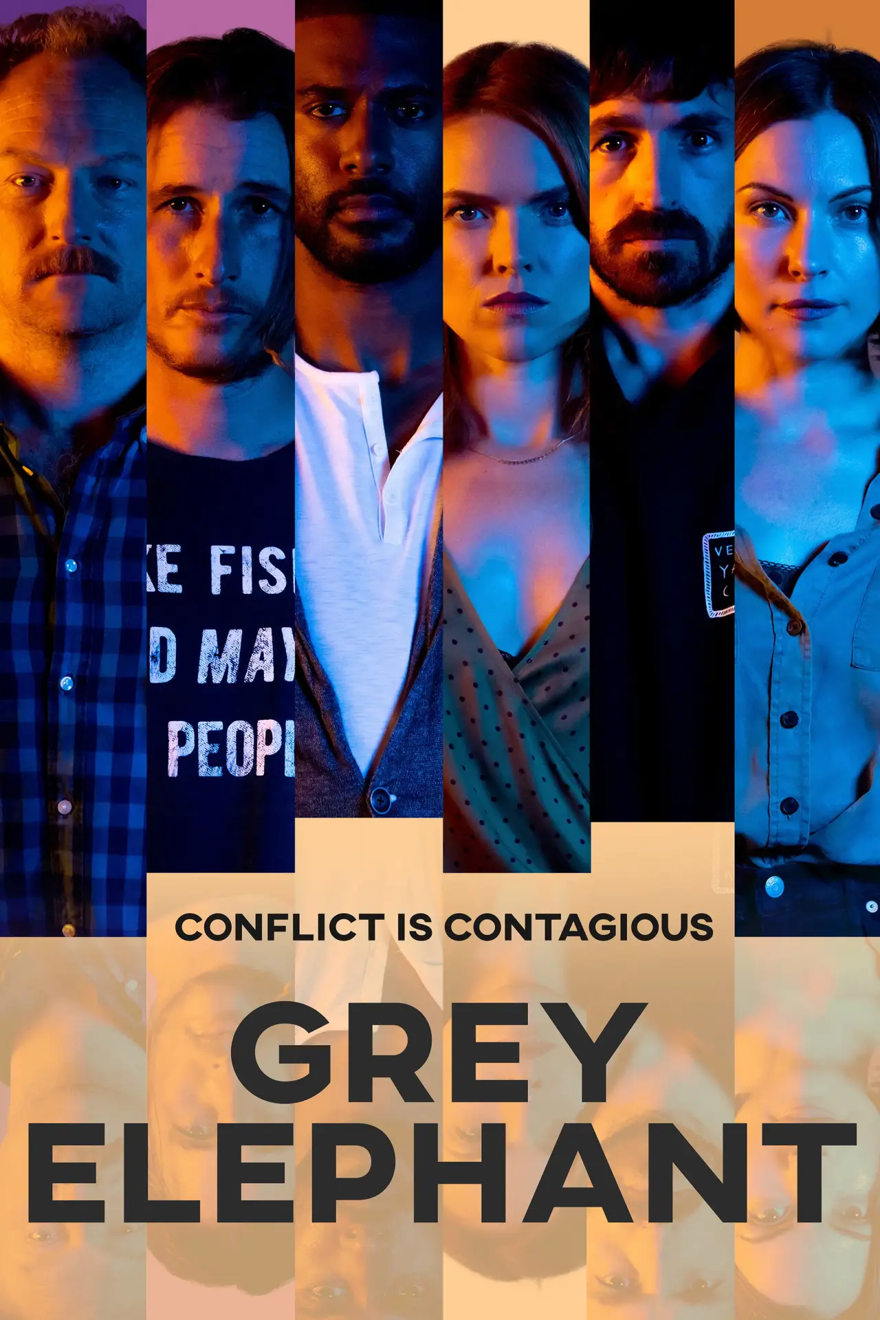 Movie poster "Grey Elephant"