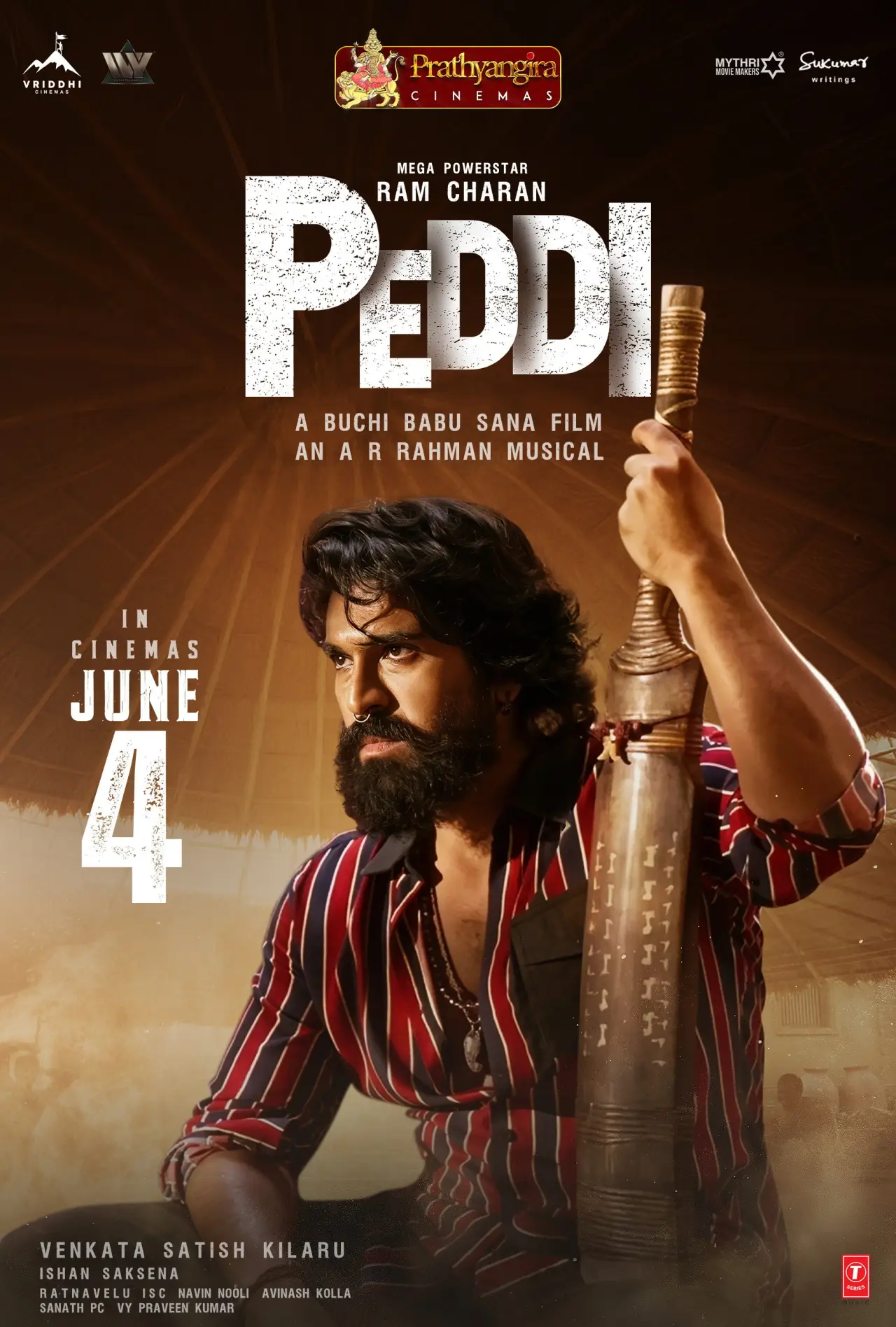 Movie poster "Peddi"