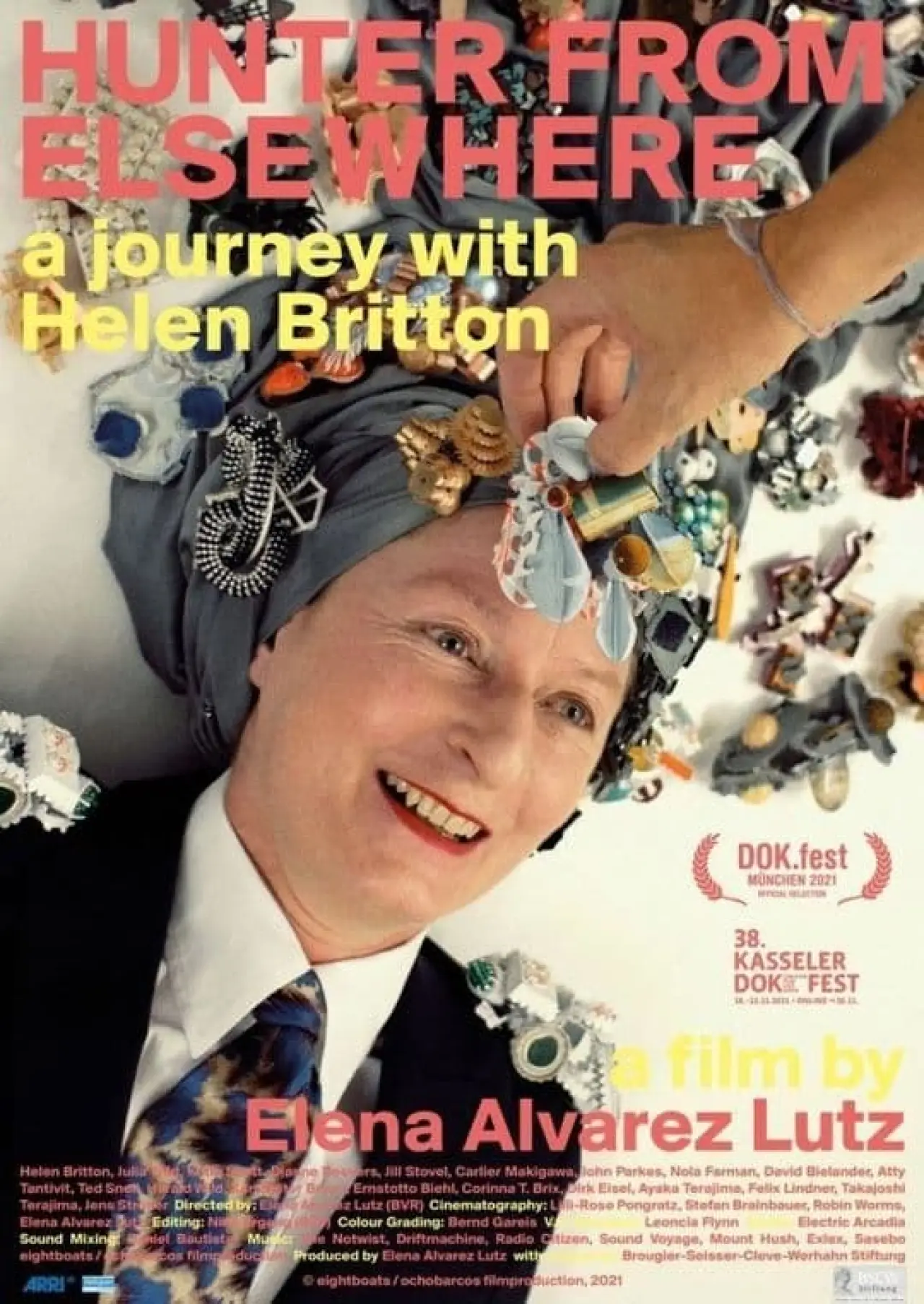 Movie poster "Hunter From Elsewhere – A Journey With Helen Britton"