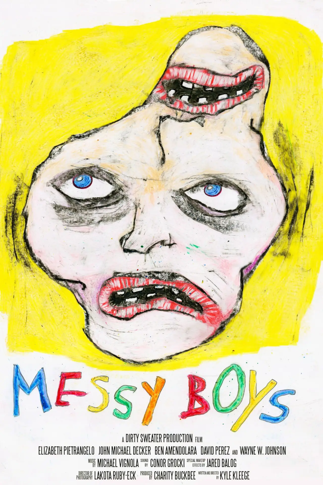 Movie poster "Messy Boys"