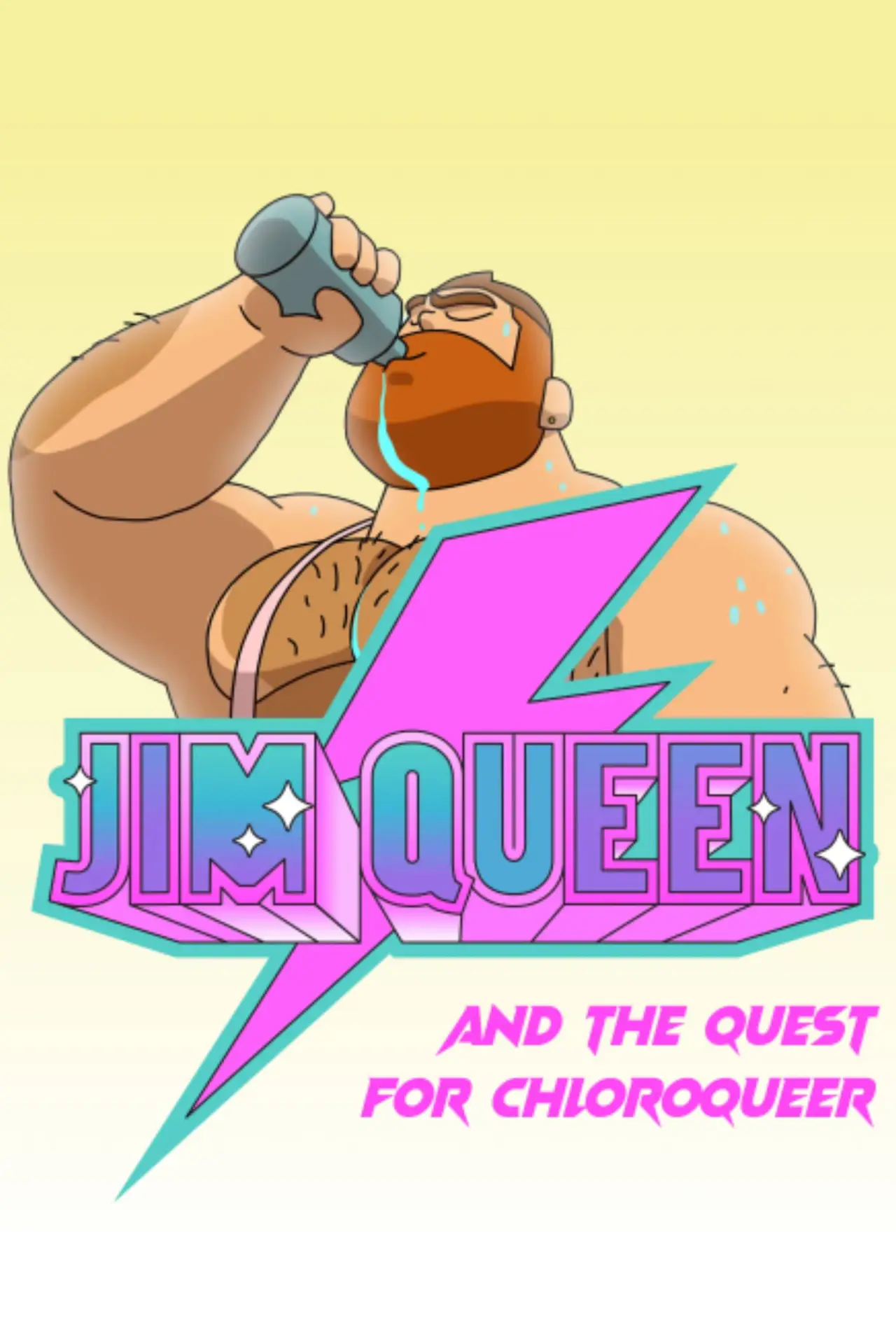 Movie poster "Jim Queen and the Quest for Chloroqueer"