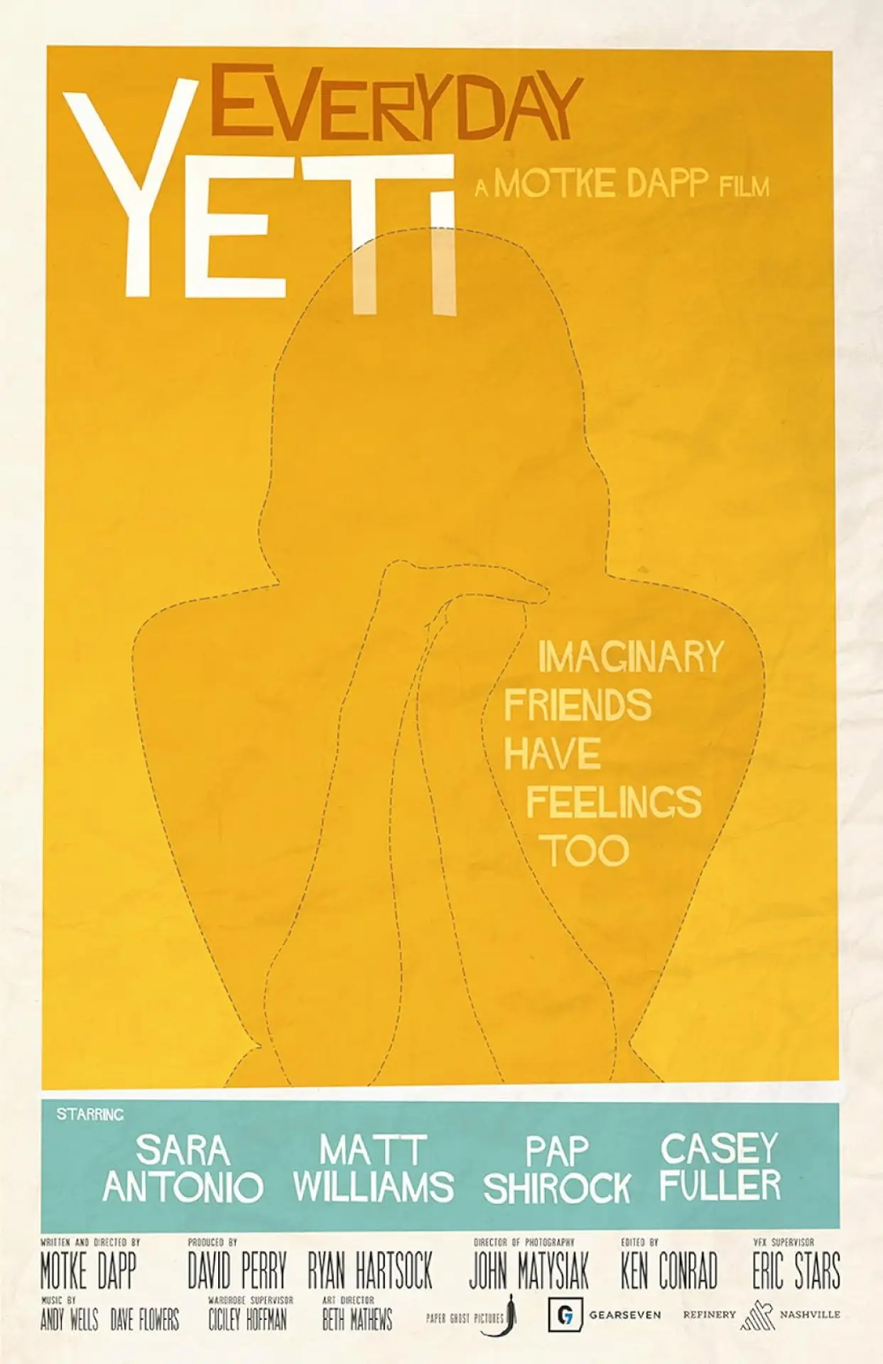 Movie poster "Everyday Yeti"